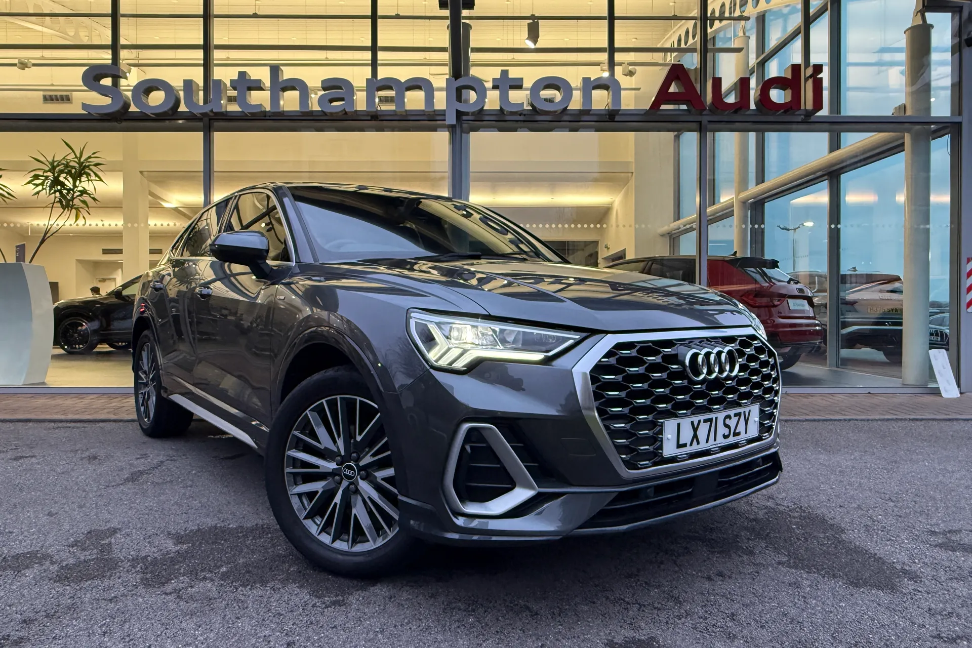 Audi Q3 focused image