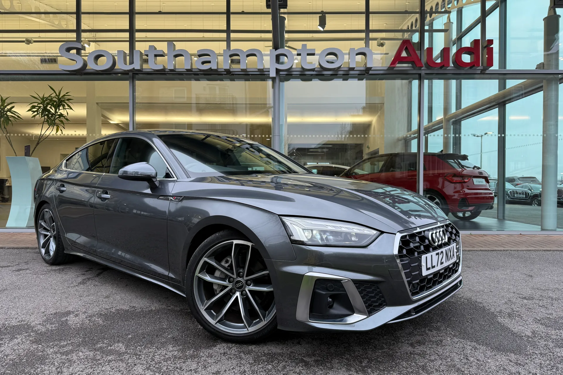 Audi A5 focused image