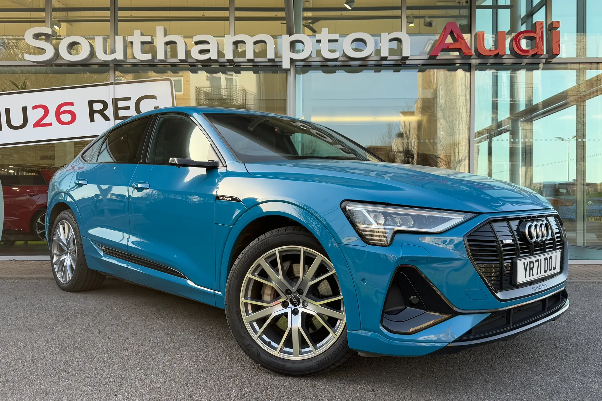 Audi e-tron focused image