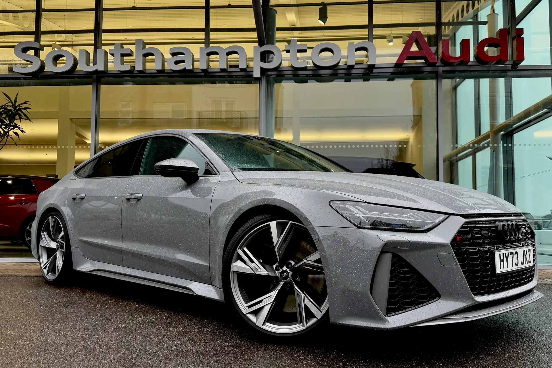 Audi RS 7 focused image
