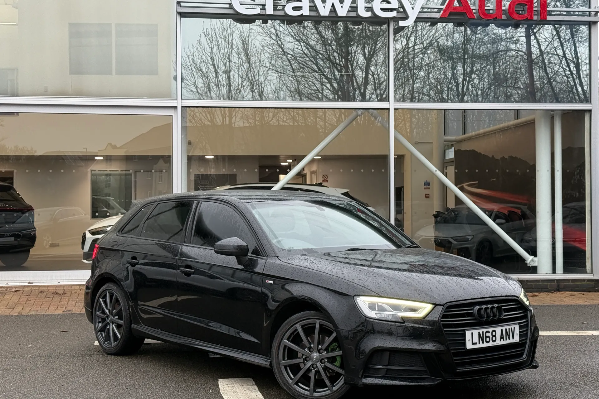 Audi A3 focused image