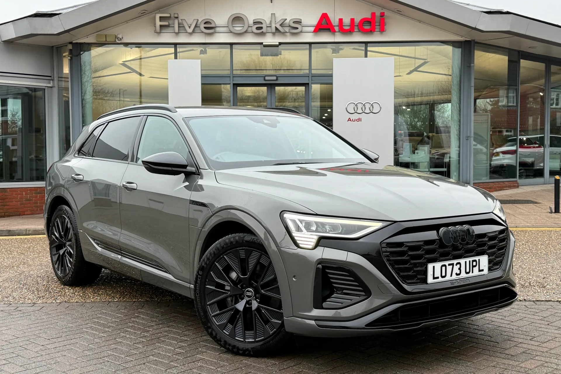 Audi Q8 focused image