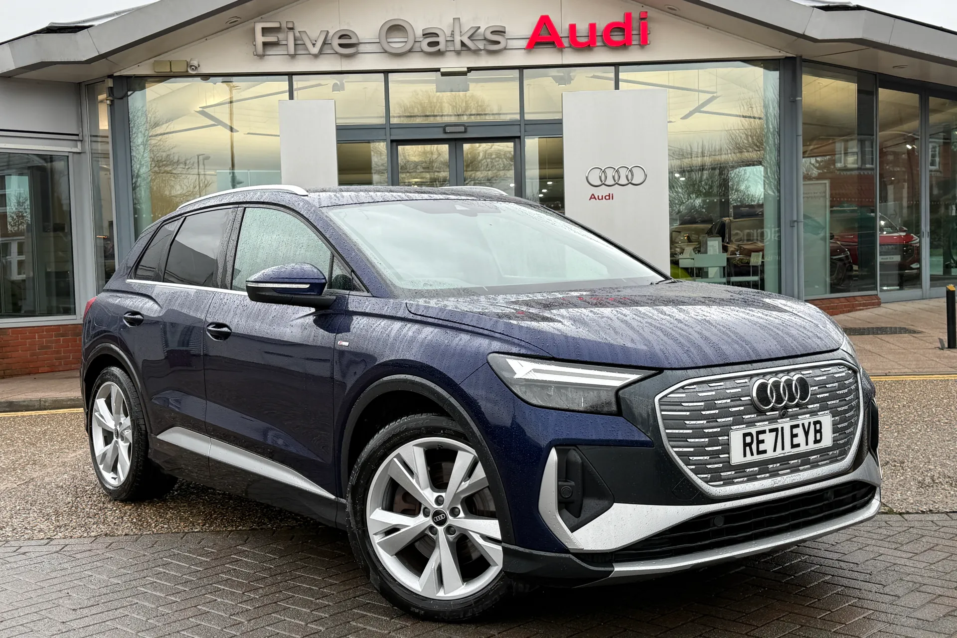Audi Q4 focused image