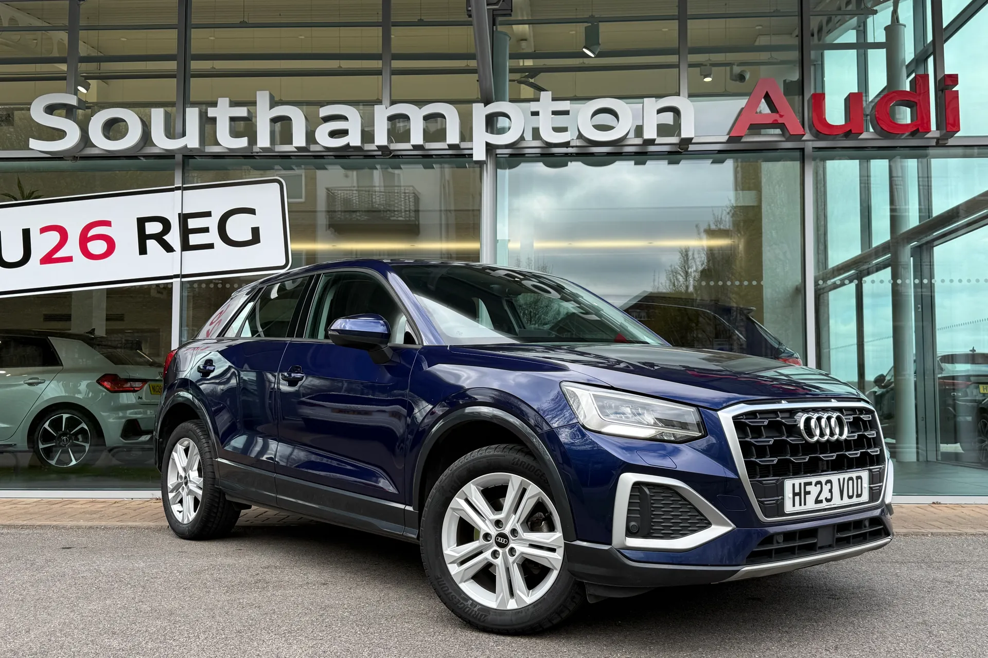 Audi Q2 focused image
