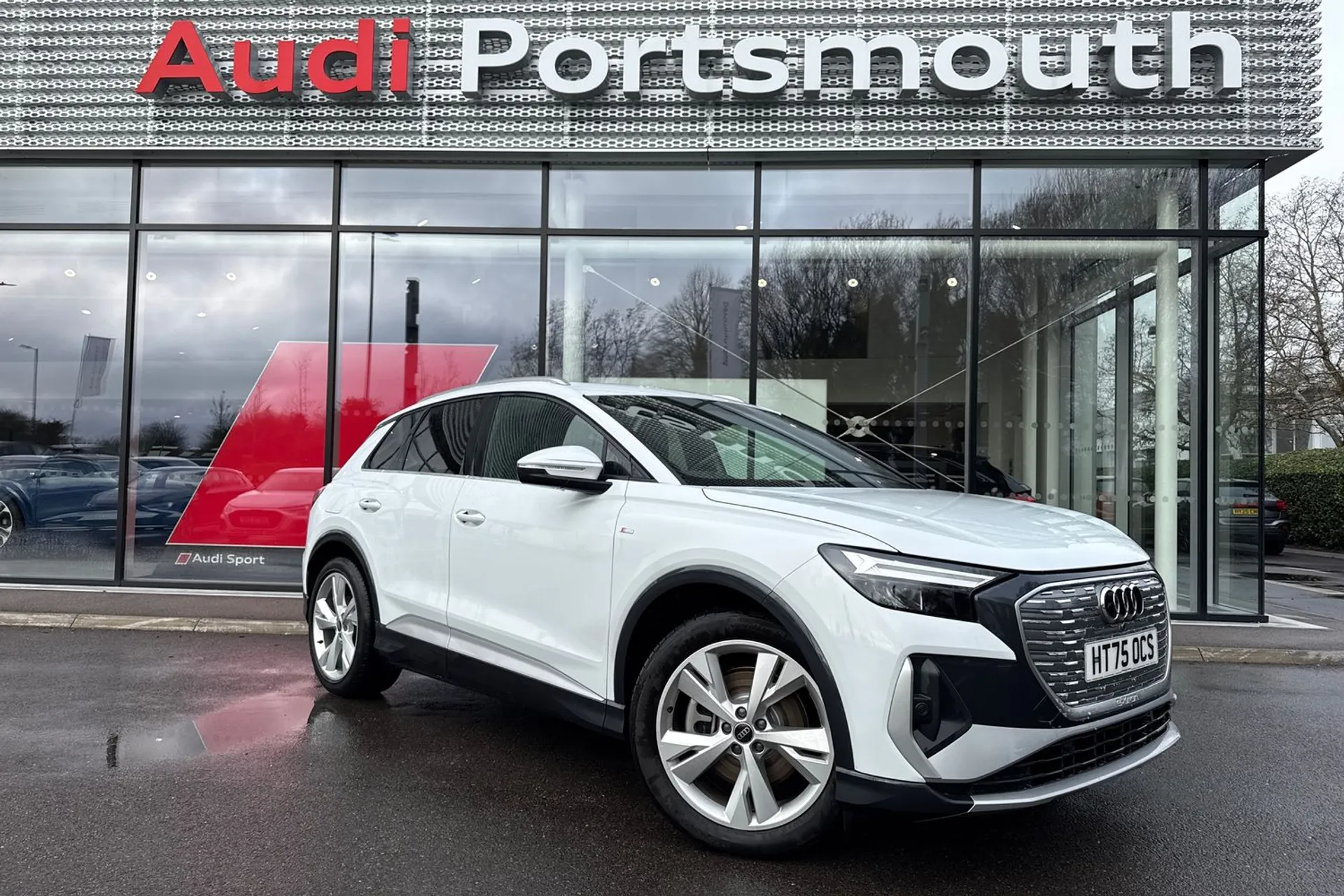 Audi Q4 focused image