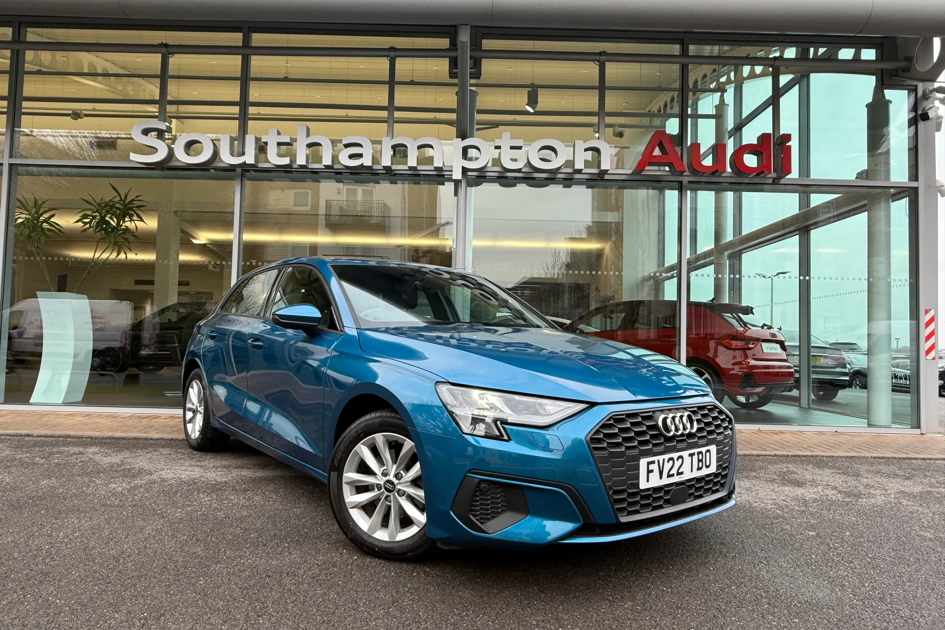 Audi A3 focused image