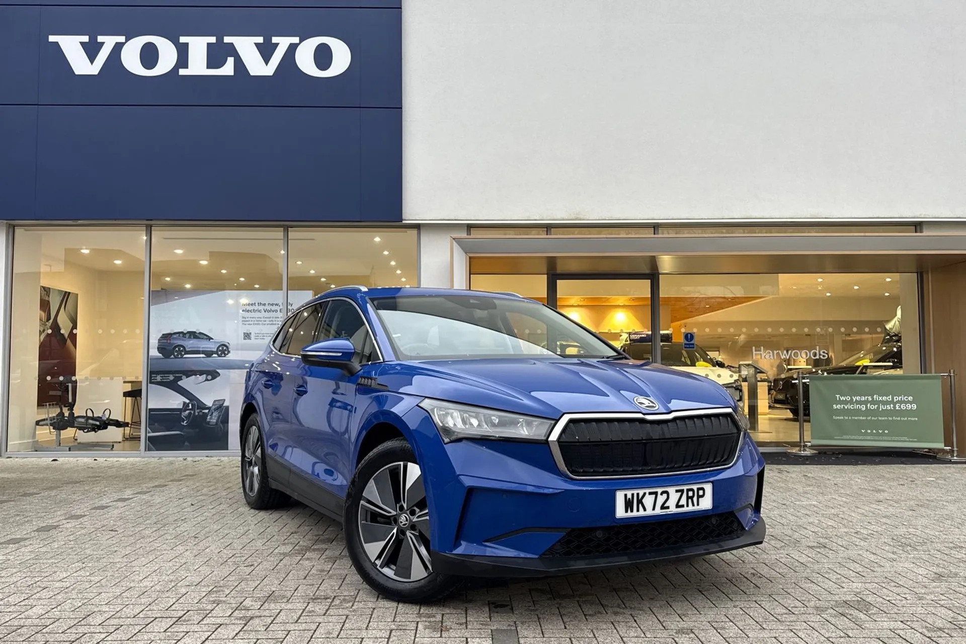 SKODA ENYAQ focused image