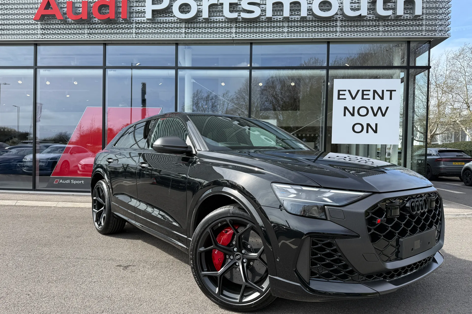 Audi RS Q8 focused image