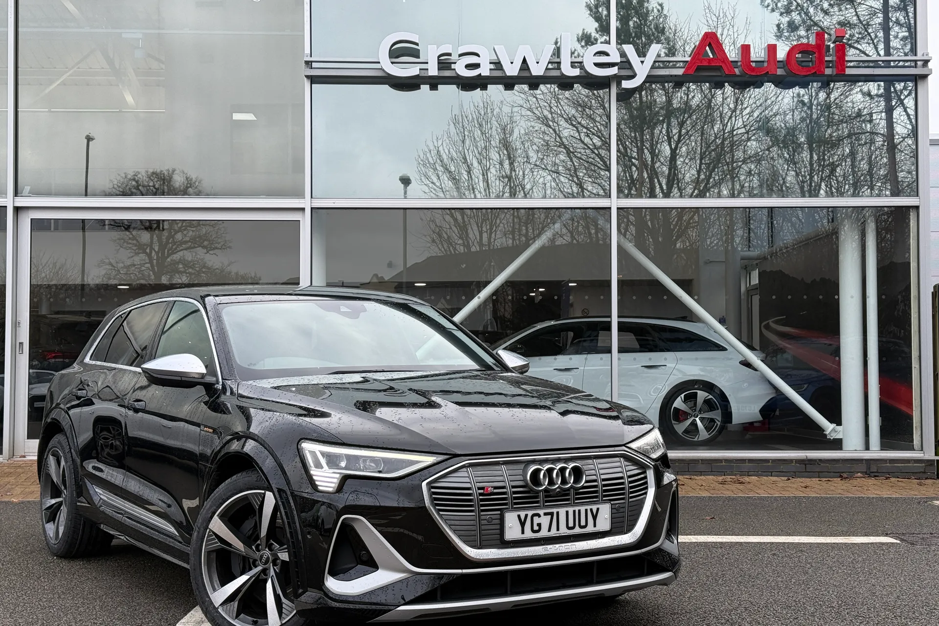 Audi e-tron focused image