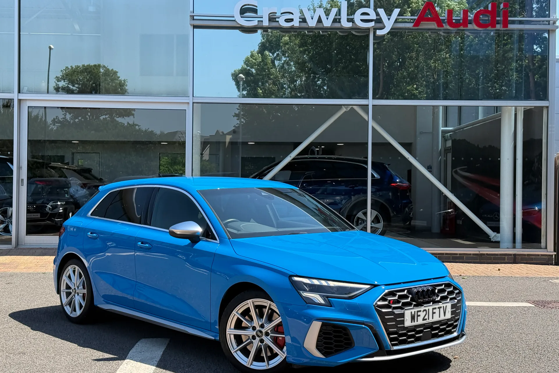 Audi A3 focused image