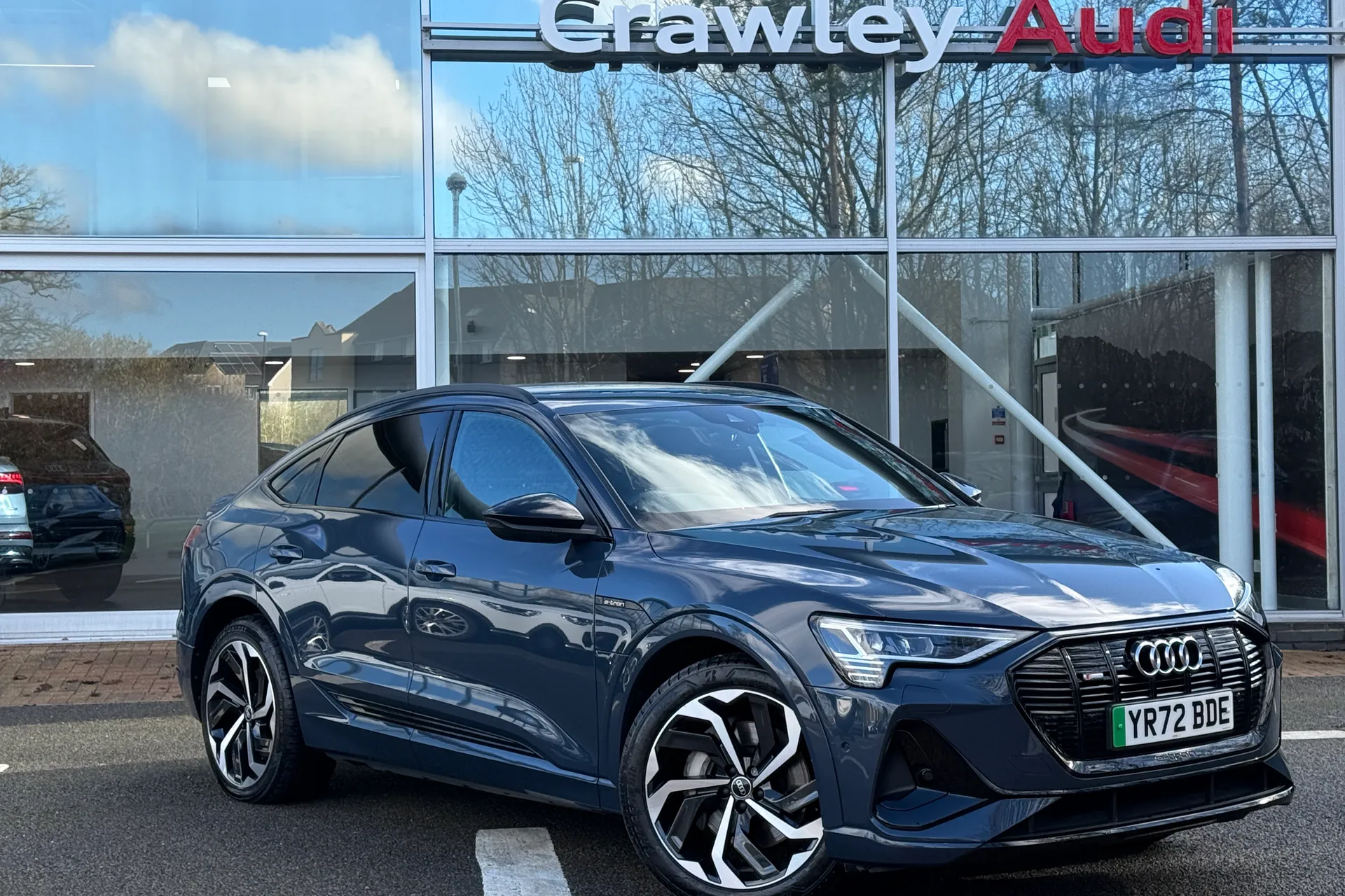 Audi e-tron focused image