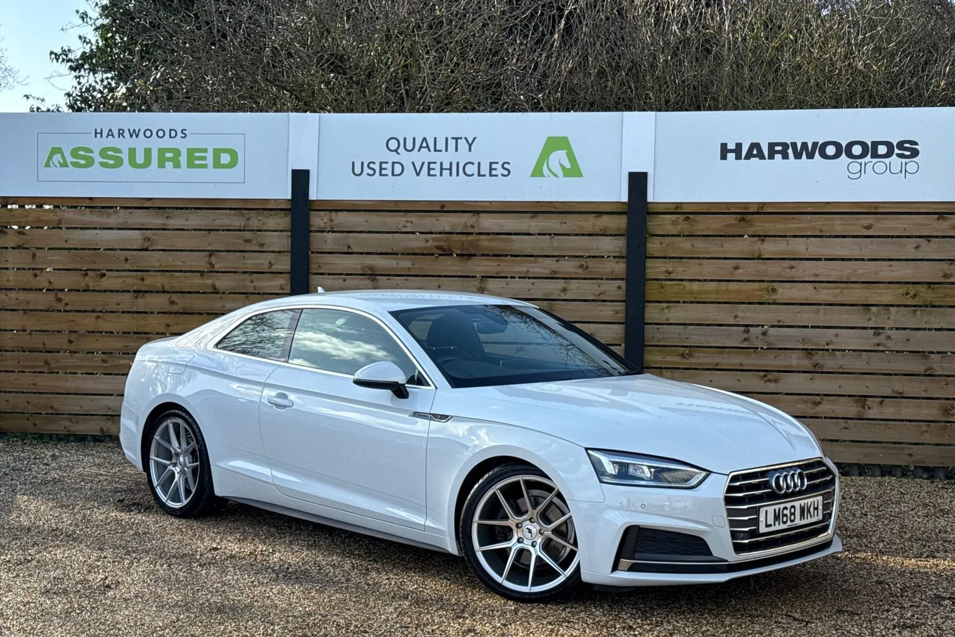 Audi A5 focused image