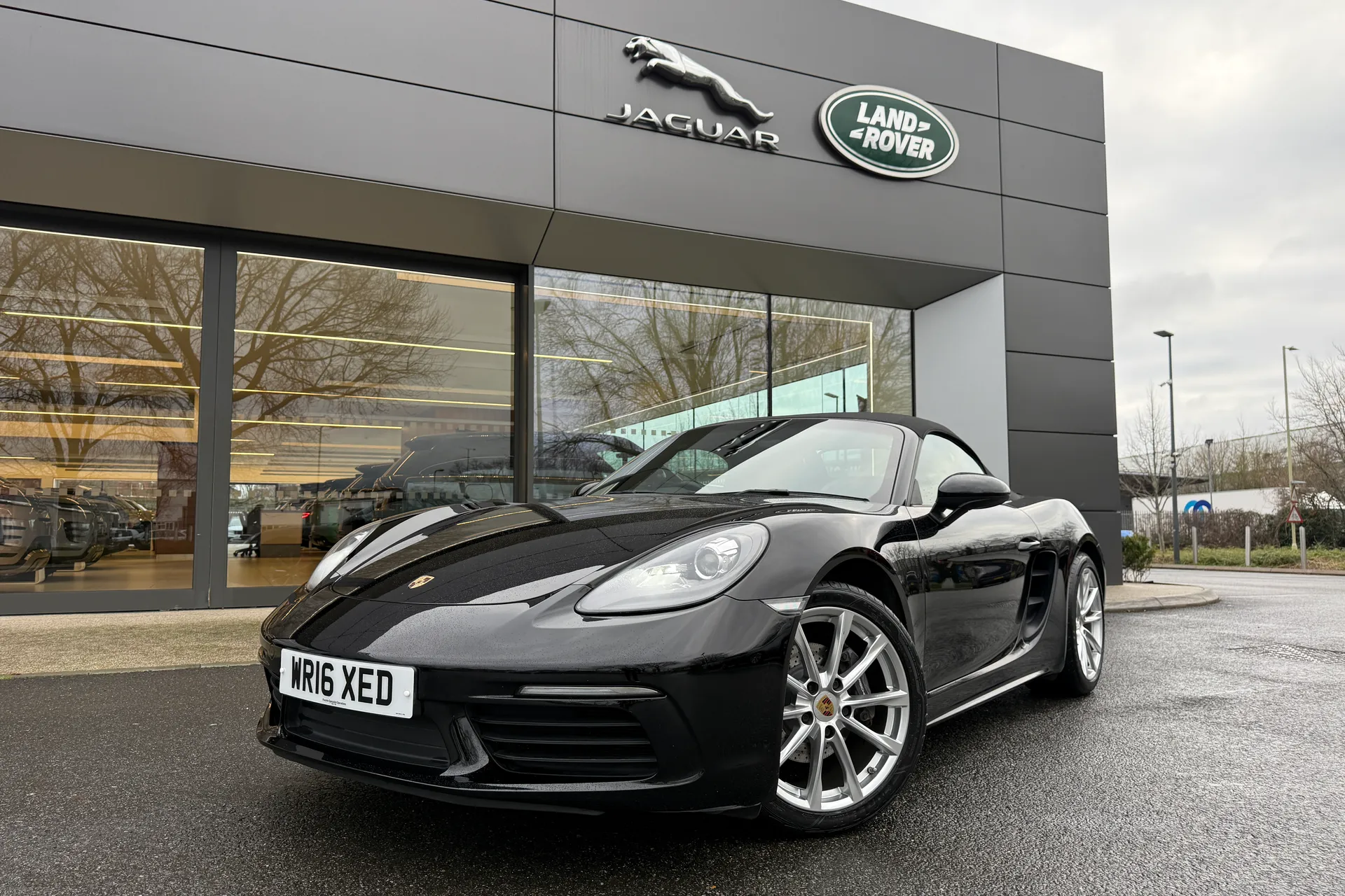 Porsche BOXSTER focused image