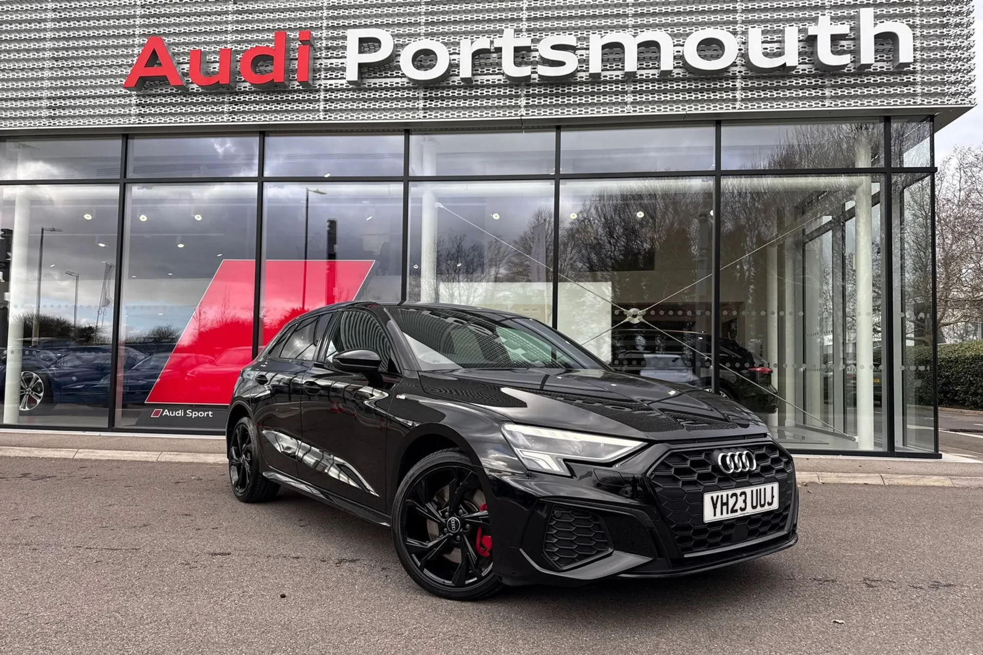 Audi A3 focused image