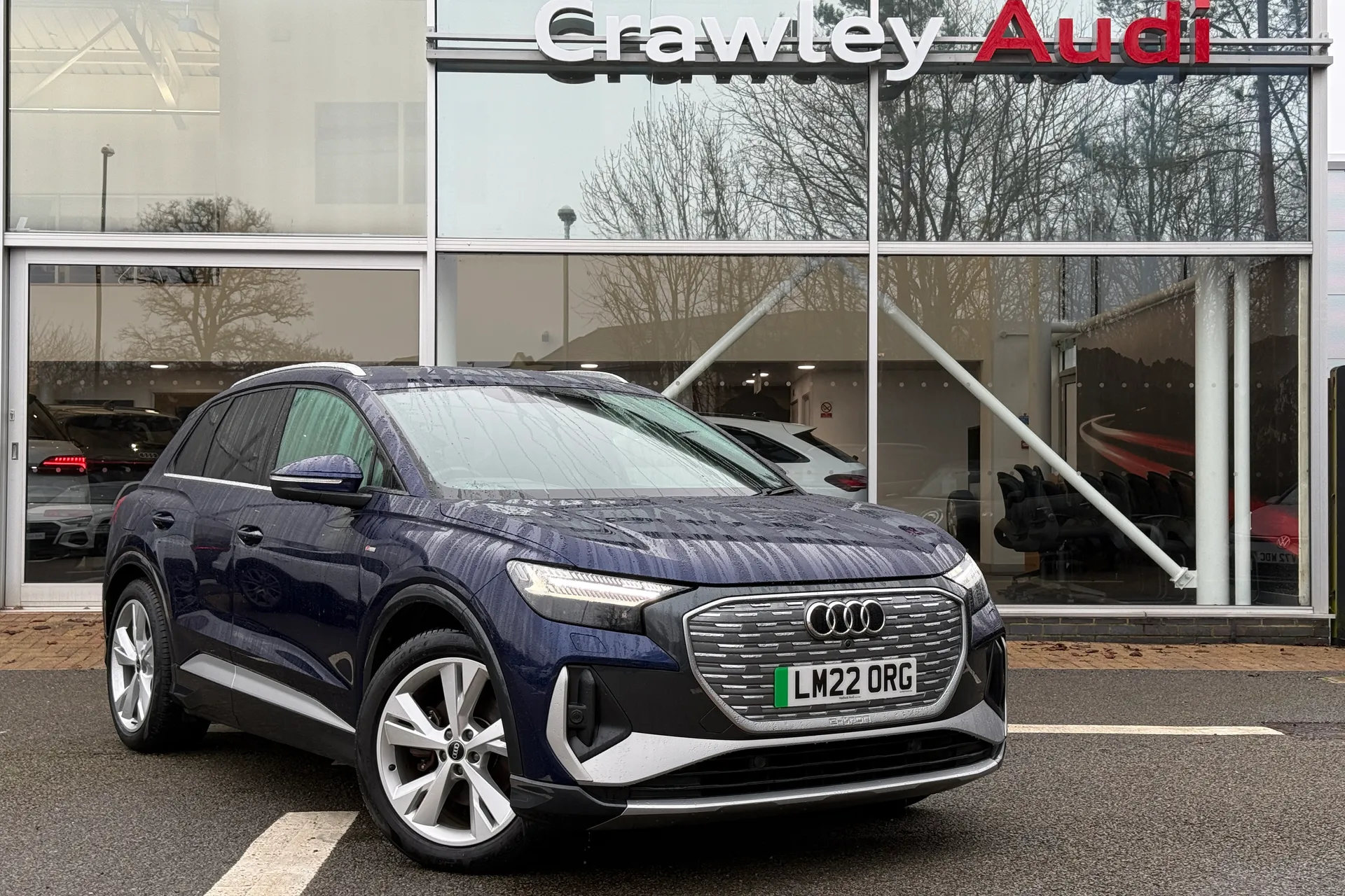 Audi Q4 focused image