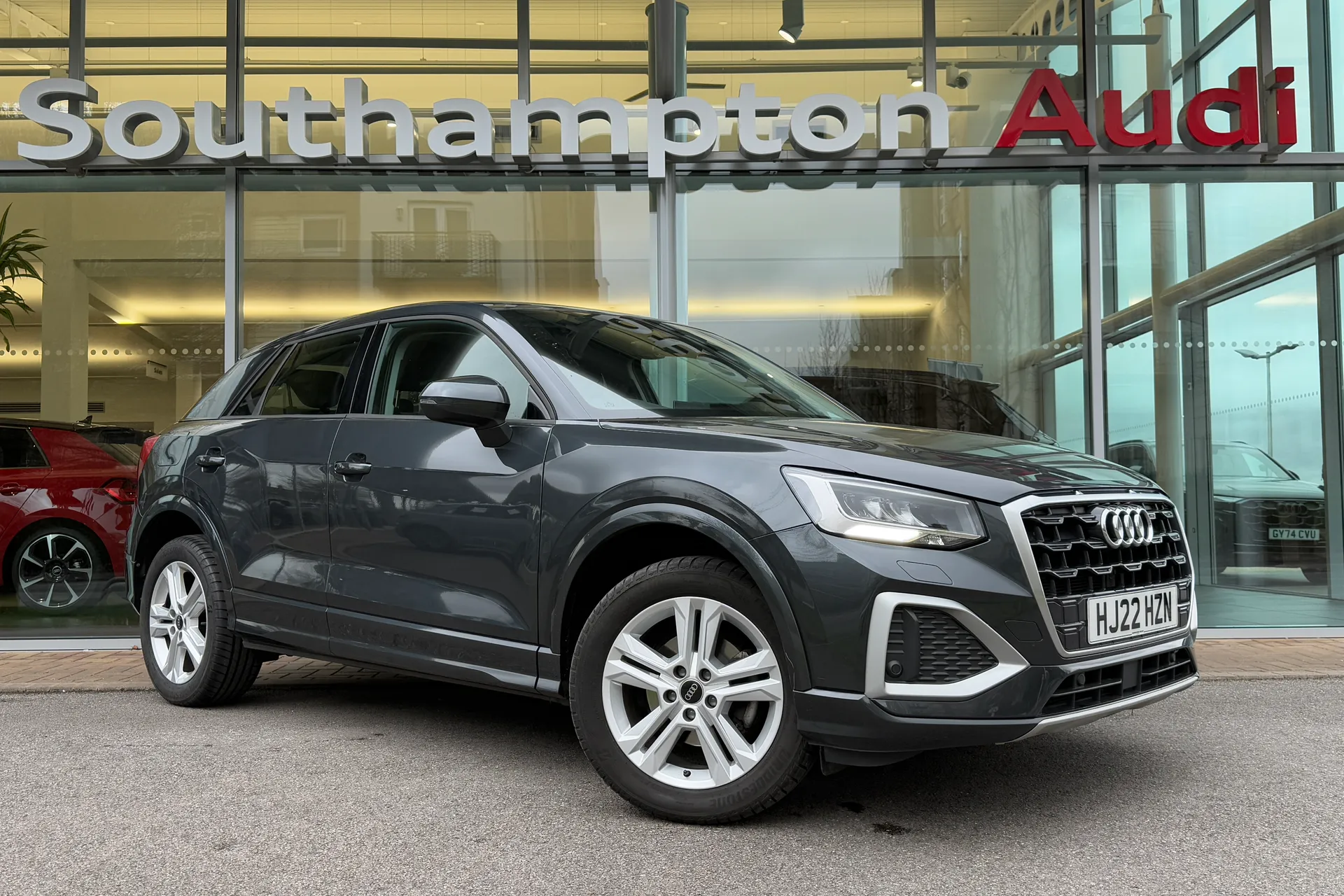 Audi Q2 focused image