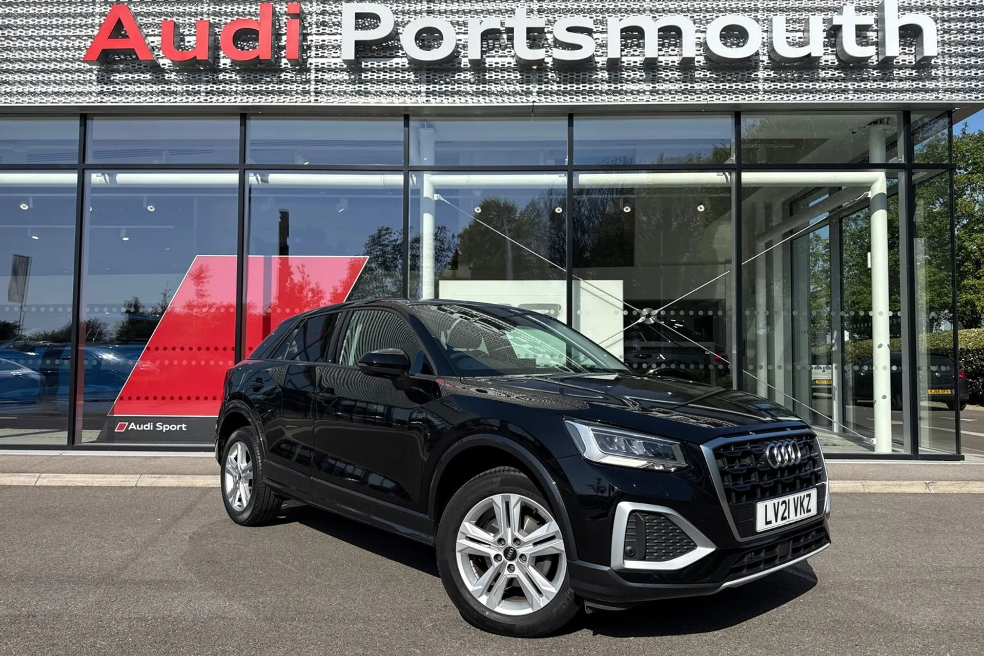 Audi Q2 focused image