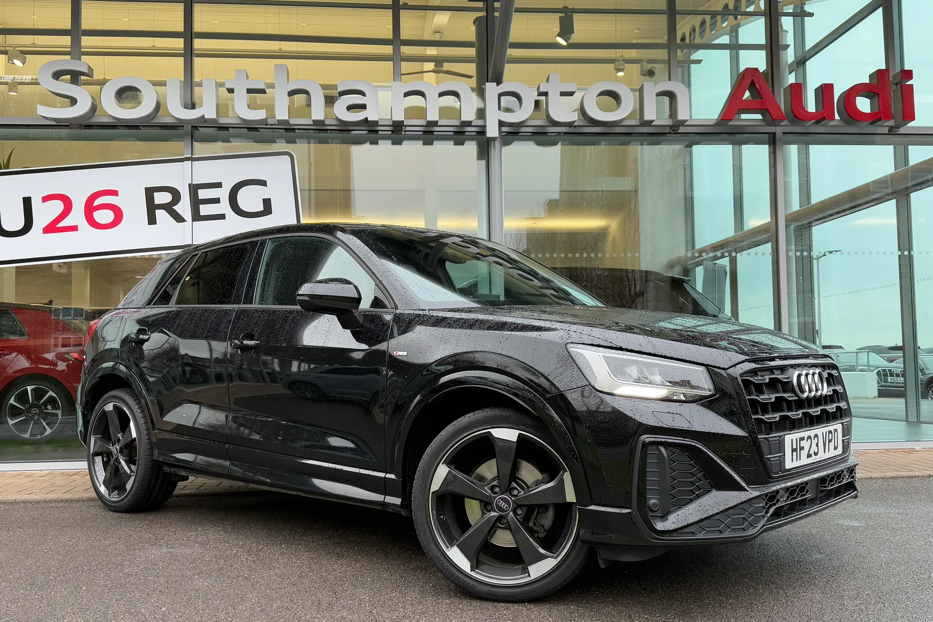 Audi Q2 focused image