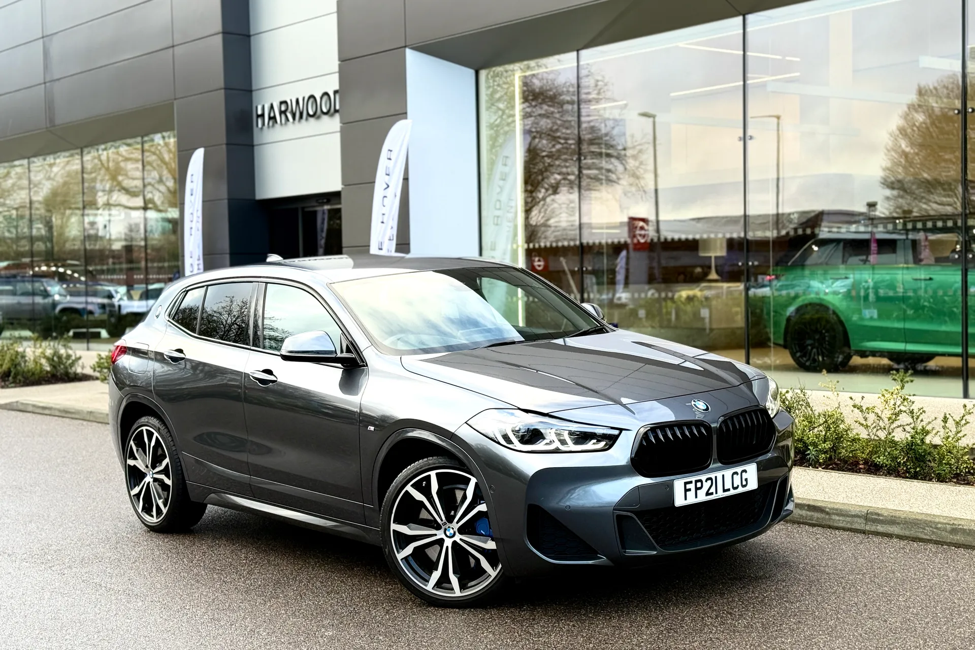 BMW X2 focused image