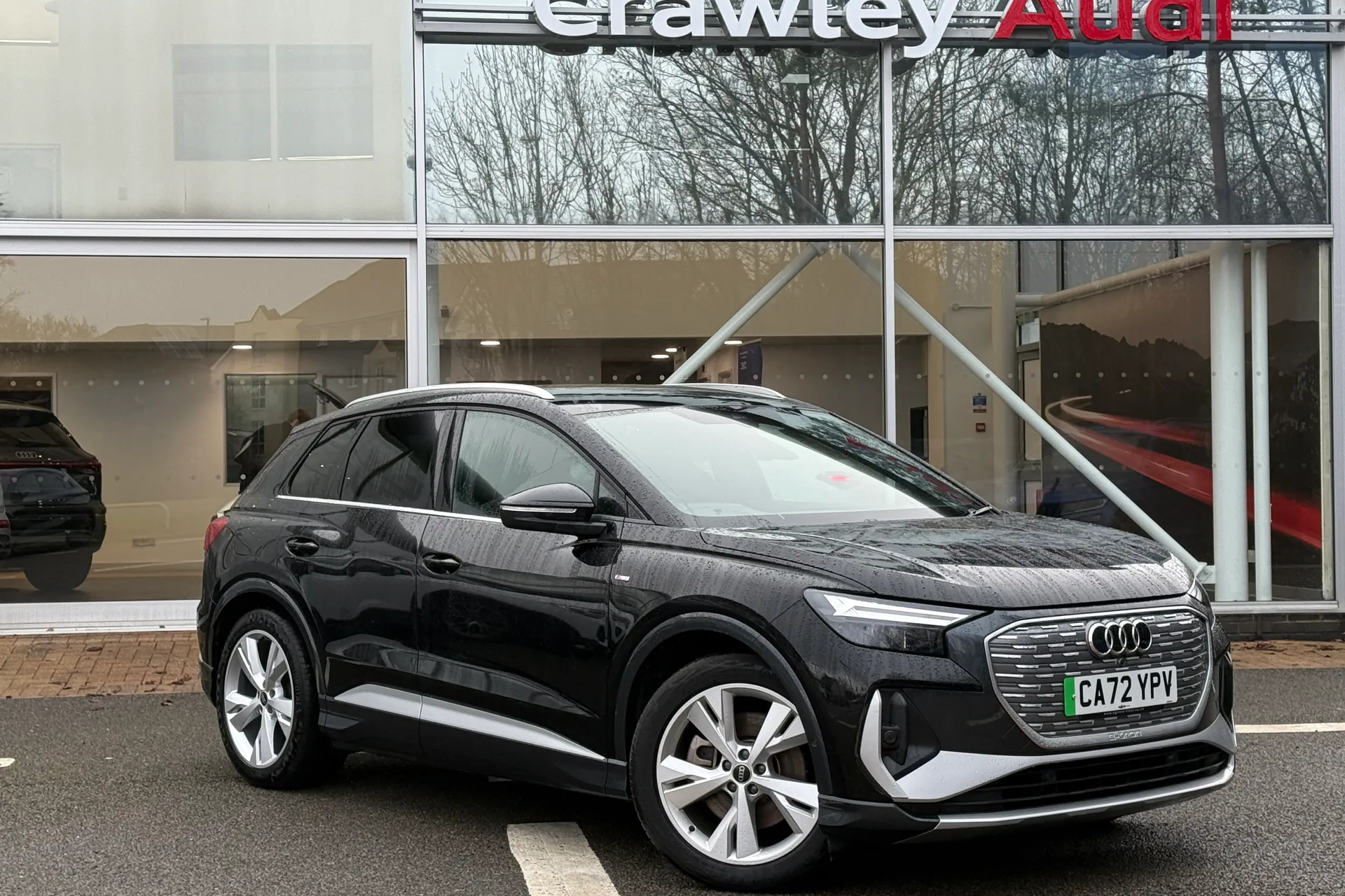 Audi Q4 focused image