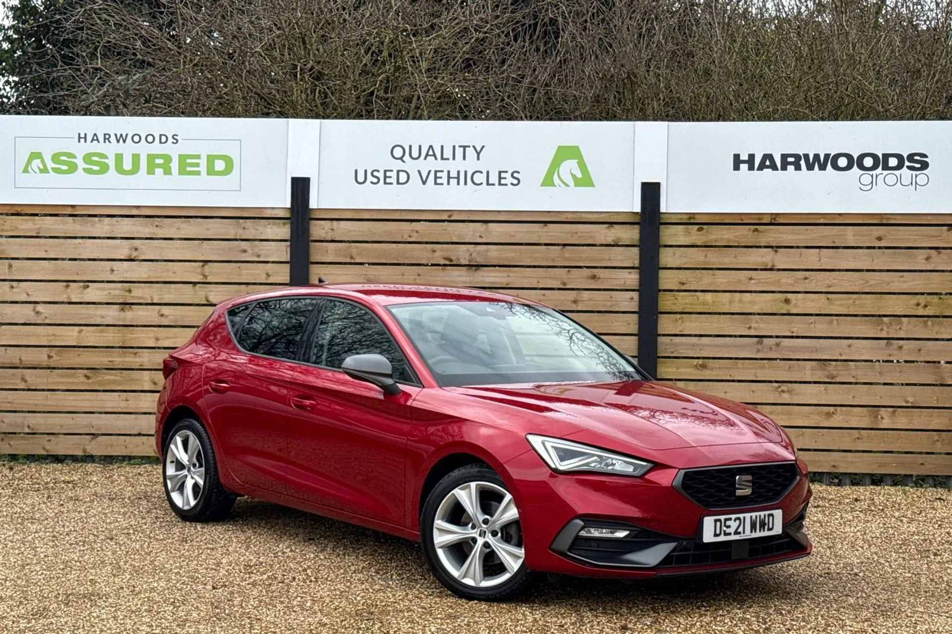 SEAT LEON focused image