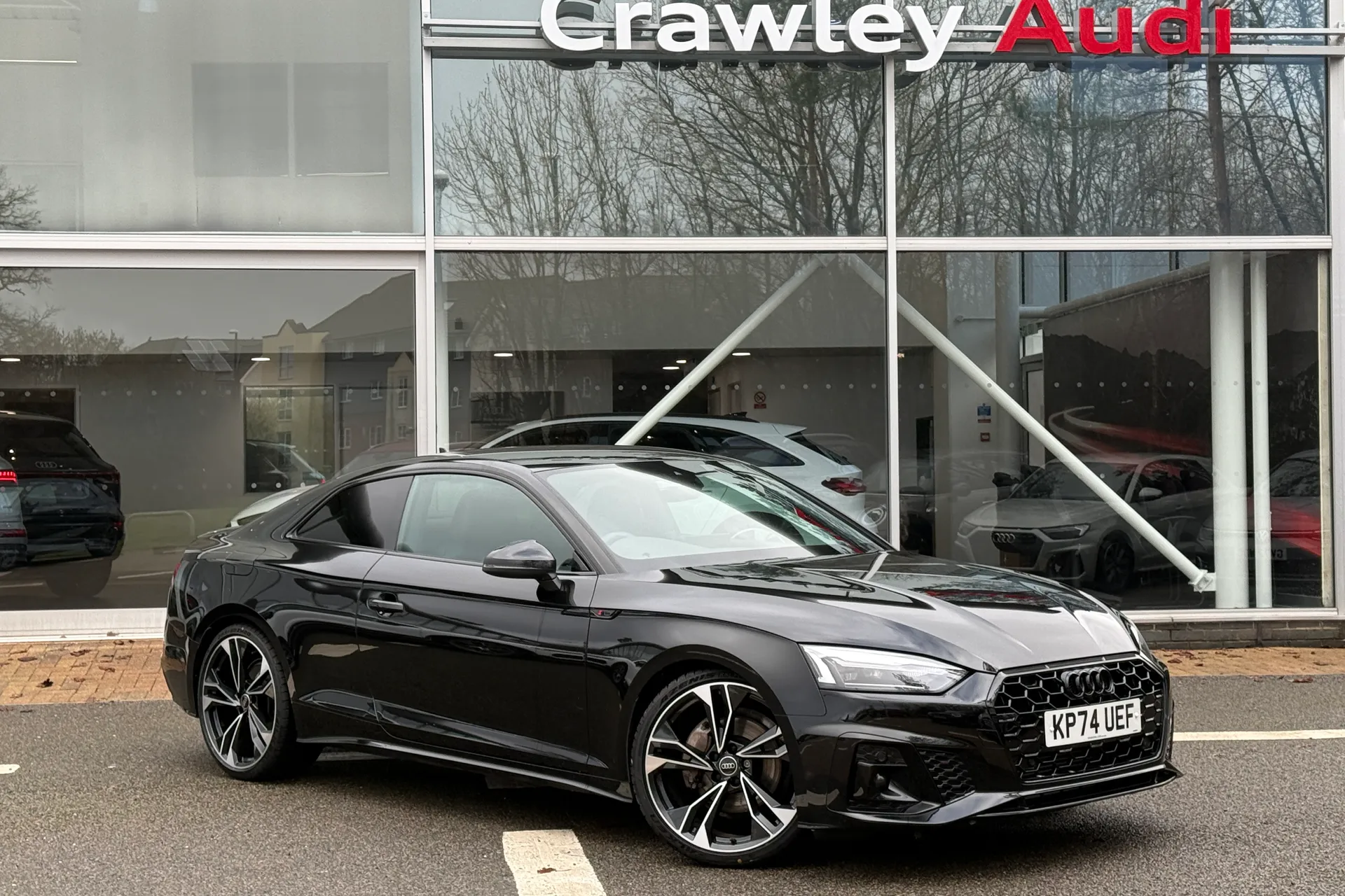 Audi A5 focused image