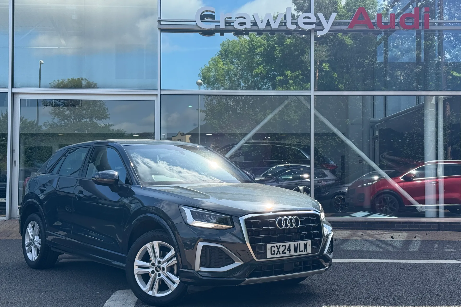 Audi Q2 focused image