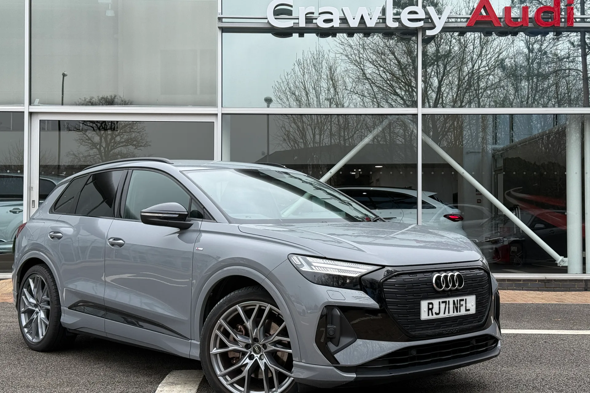 Audi Q4 focused image