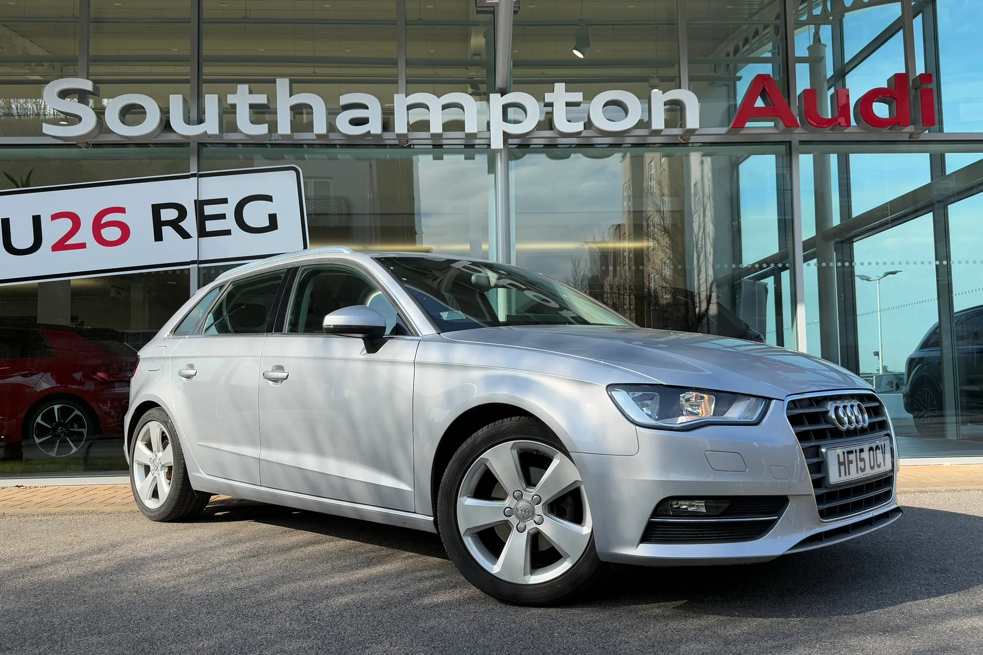 Audi A3 focused image