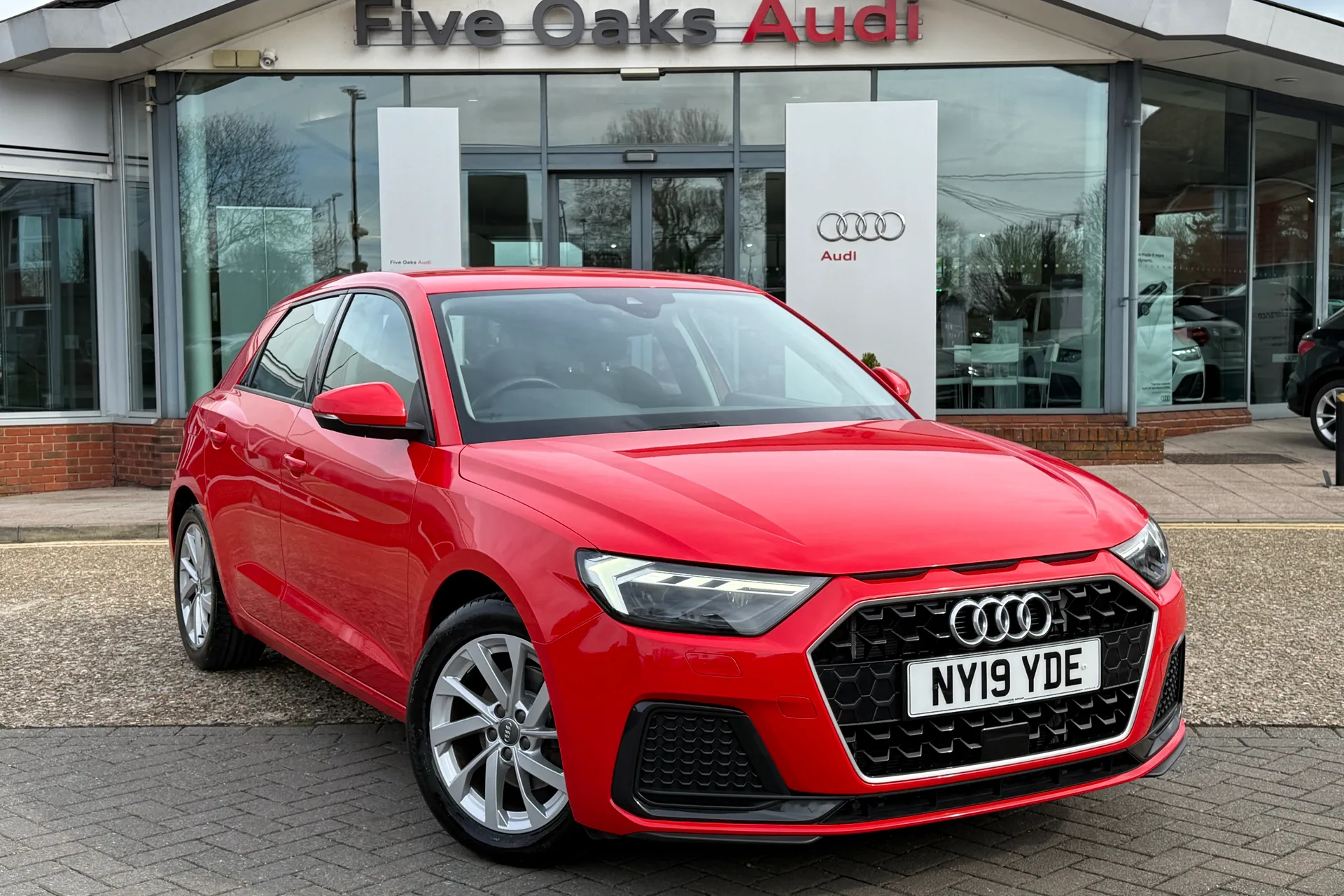 Audi A1 focused image