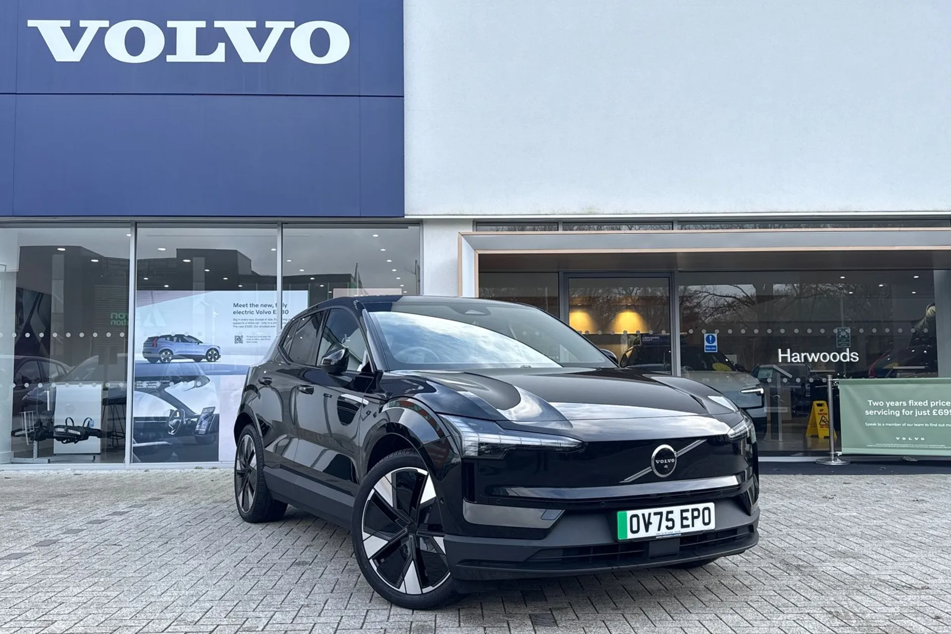 Volvo EX30 focused image