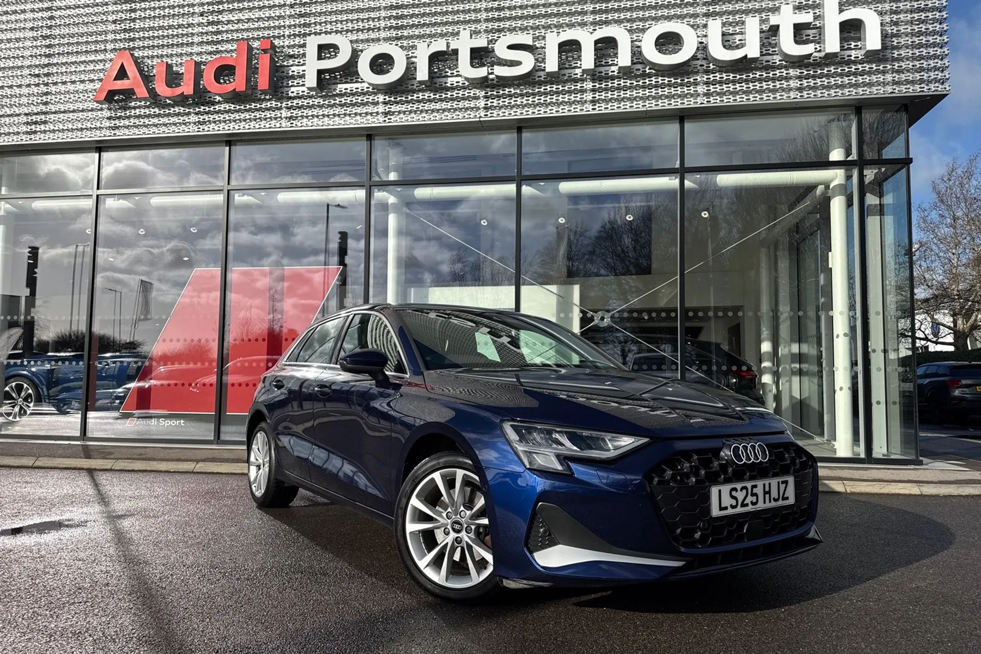 Audi A3 focused image