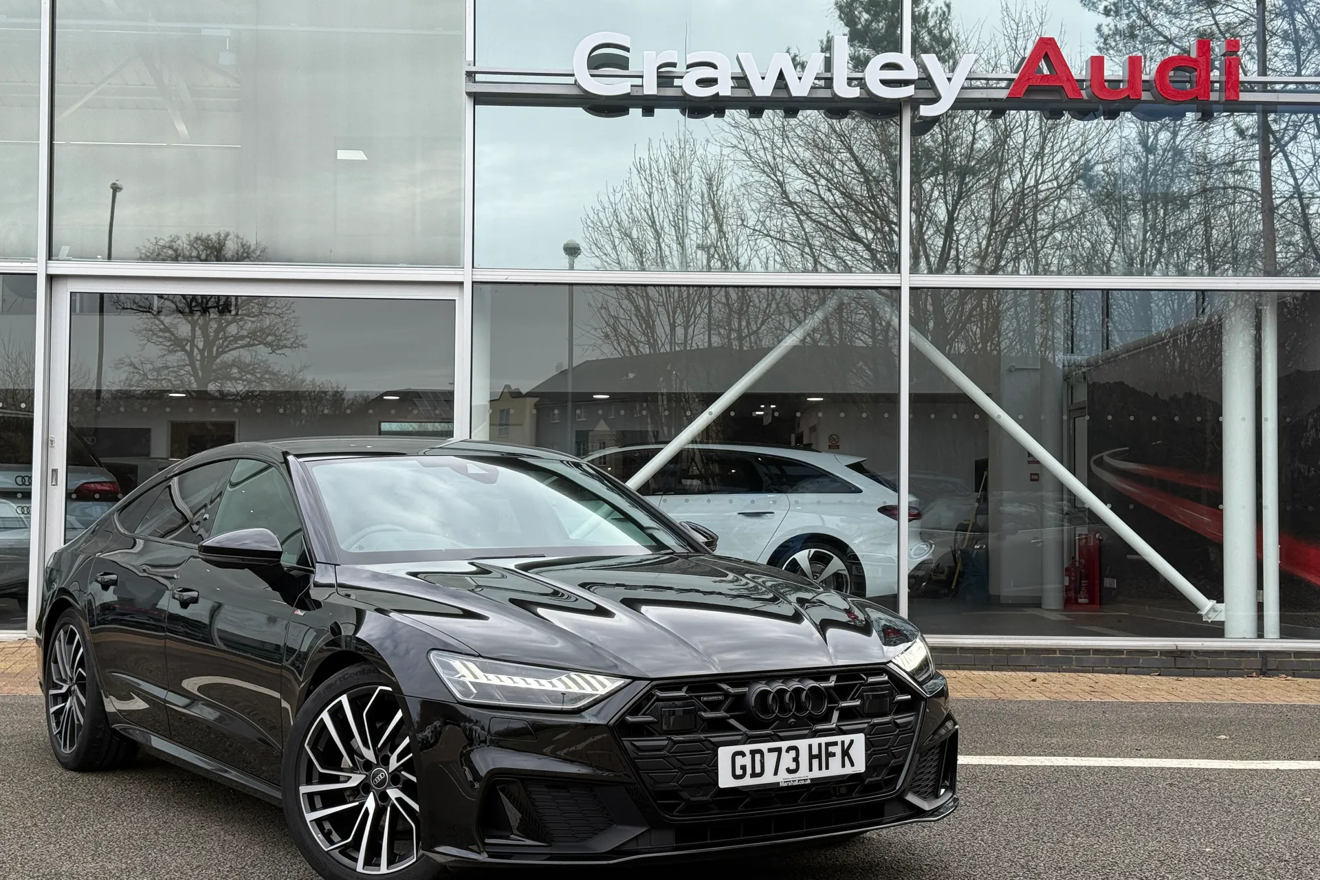 Audi A7 focused image