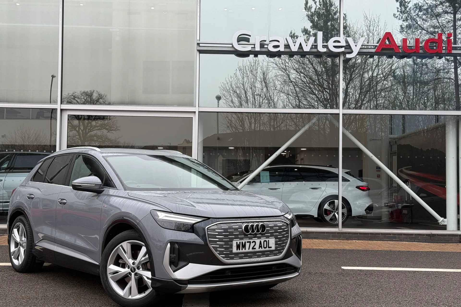 Audi Q4 focused image