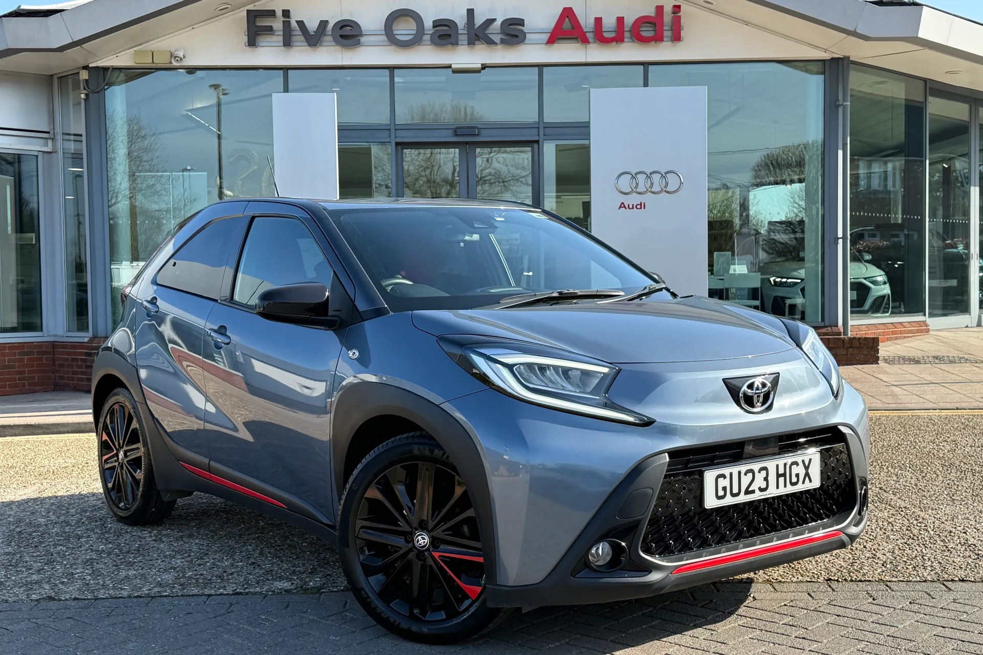 TOYOTA AYGO X focused image