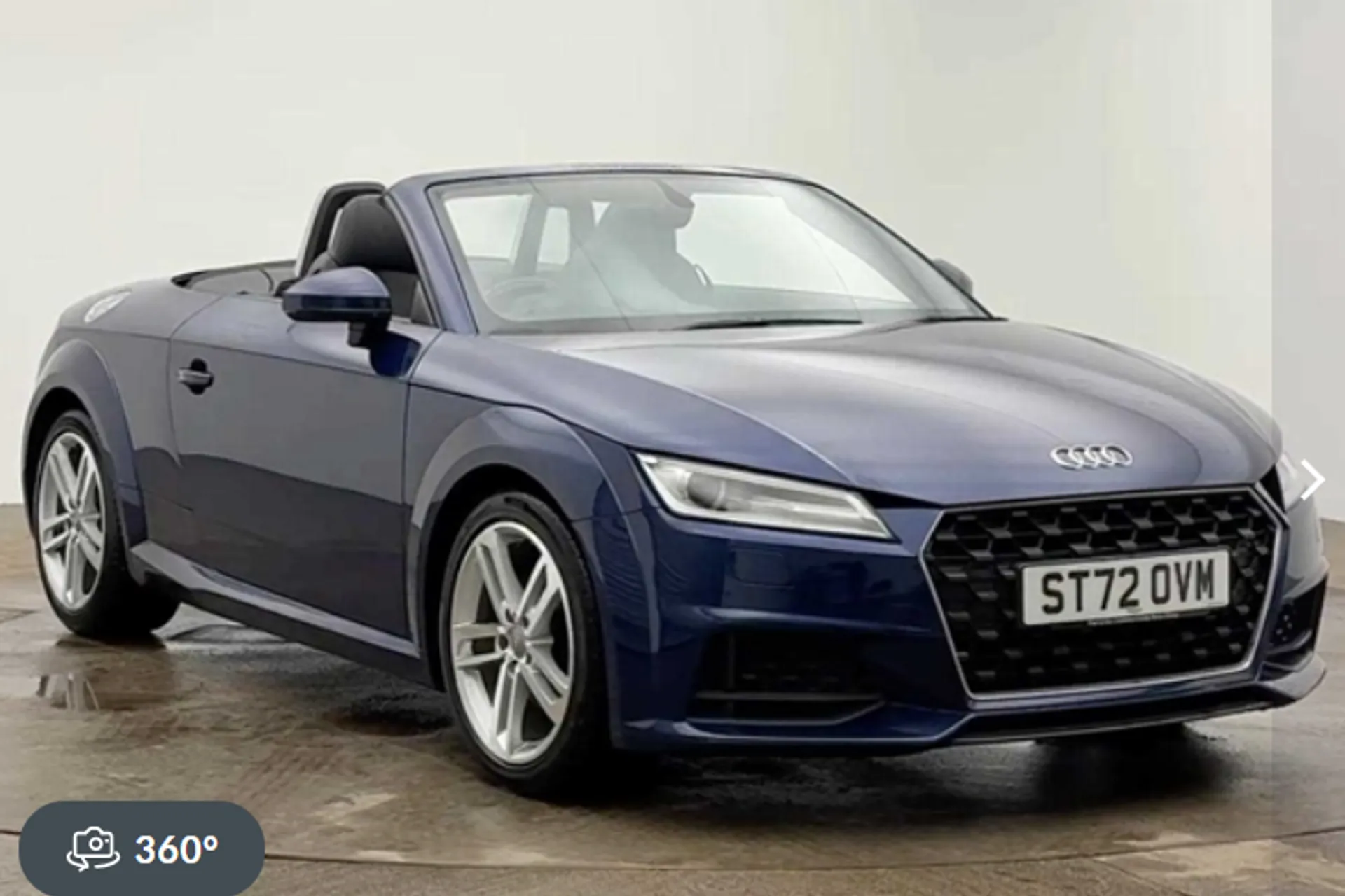 Audi TT focused image