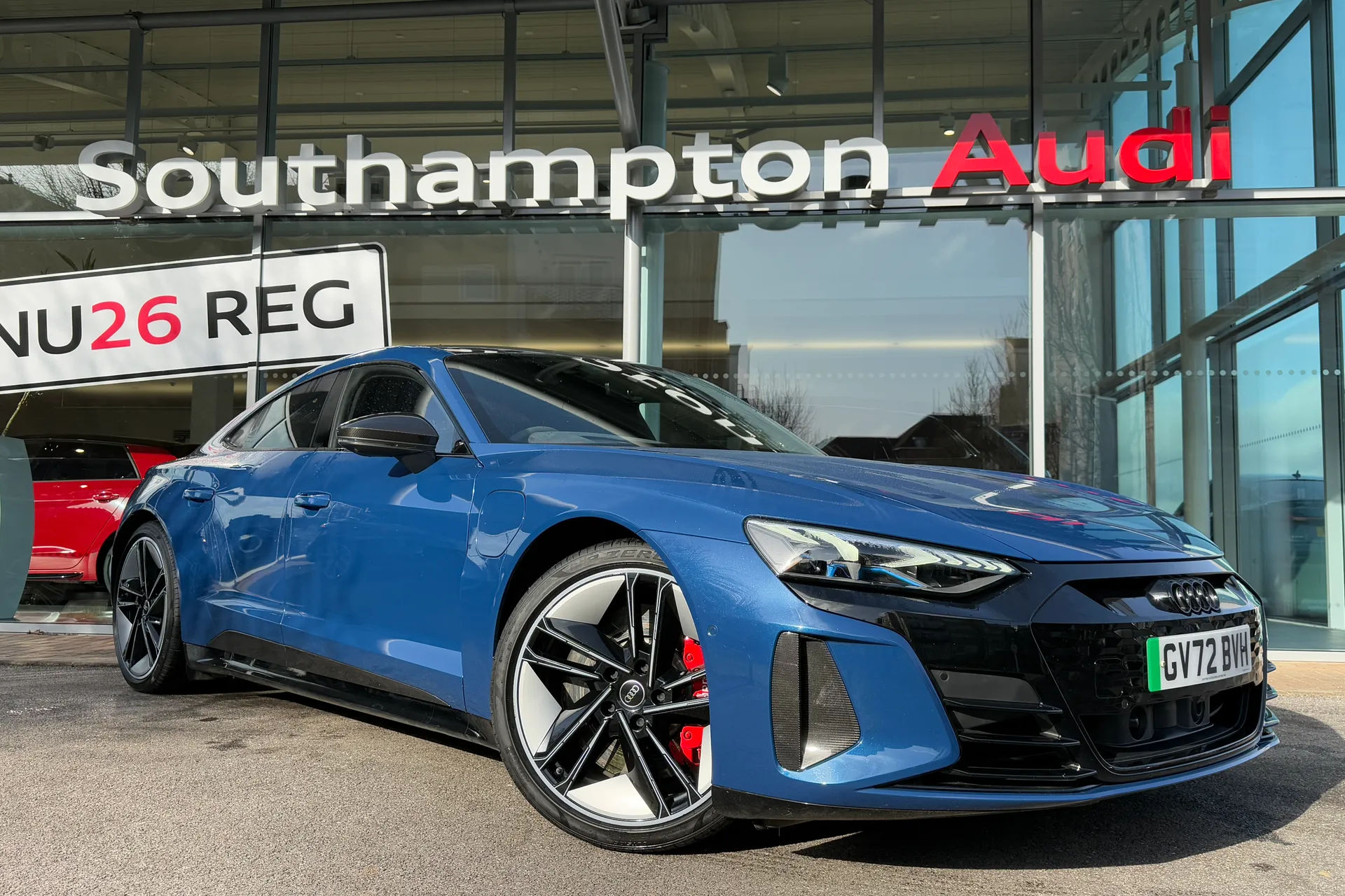 Audi RS e-tron GT focused image