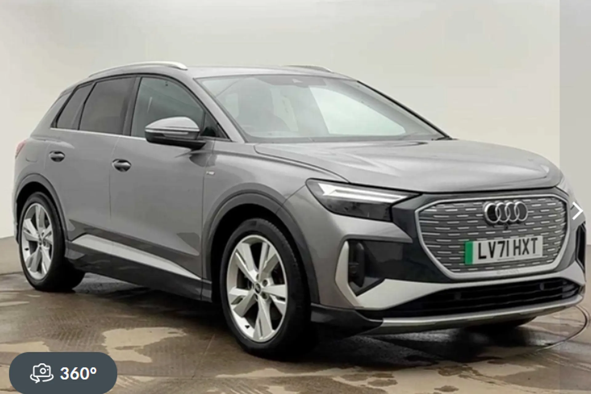 Audi Q4 focused image