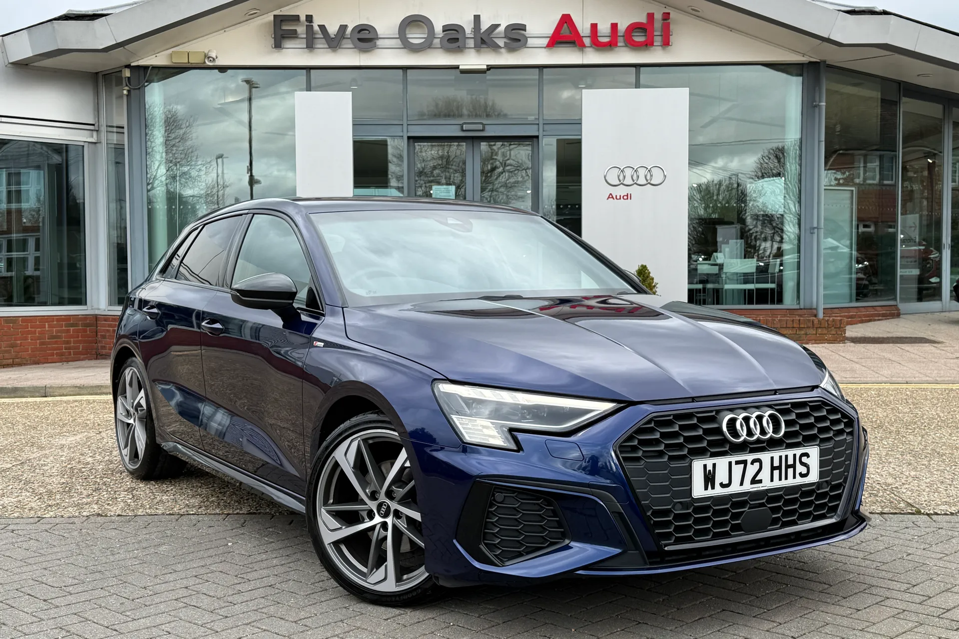 Audi A3 focused image