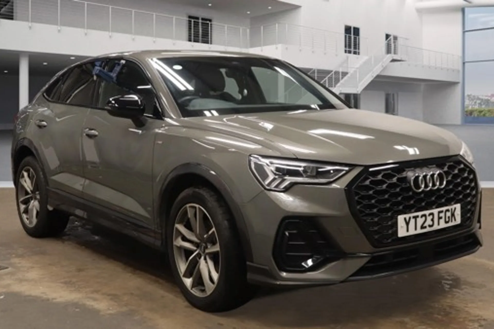 Audi Q3 focused image