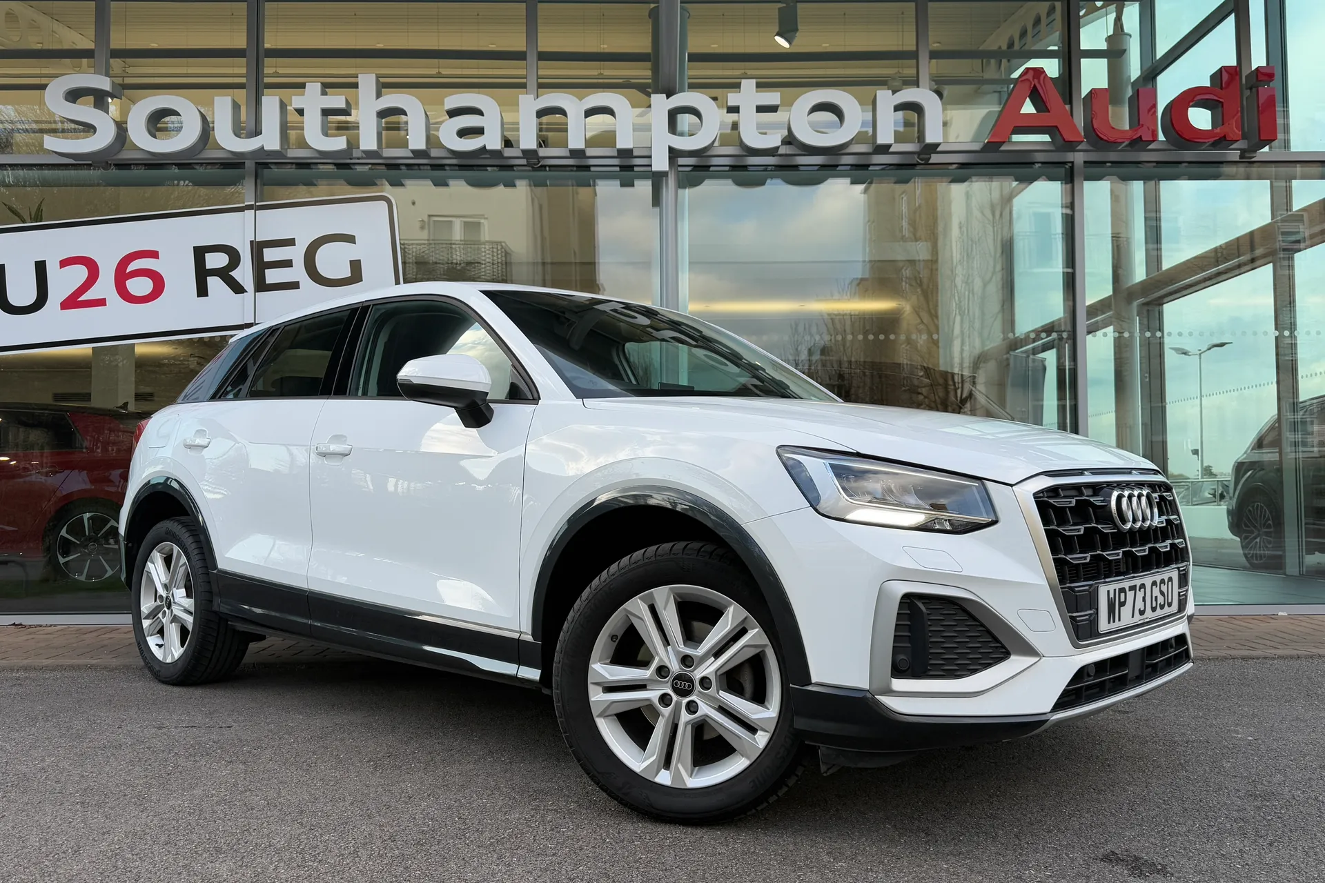 Audi Q2 focused image