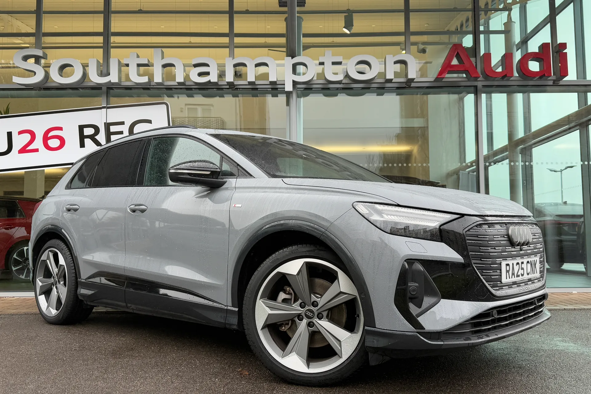 Audi Q4 focused image