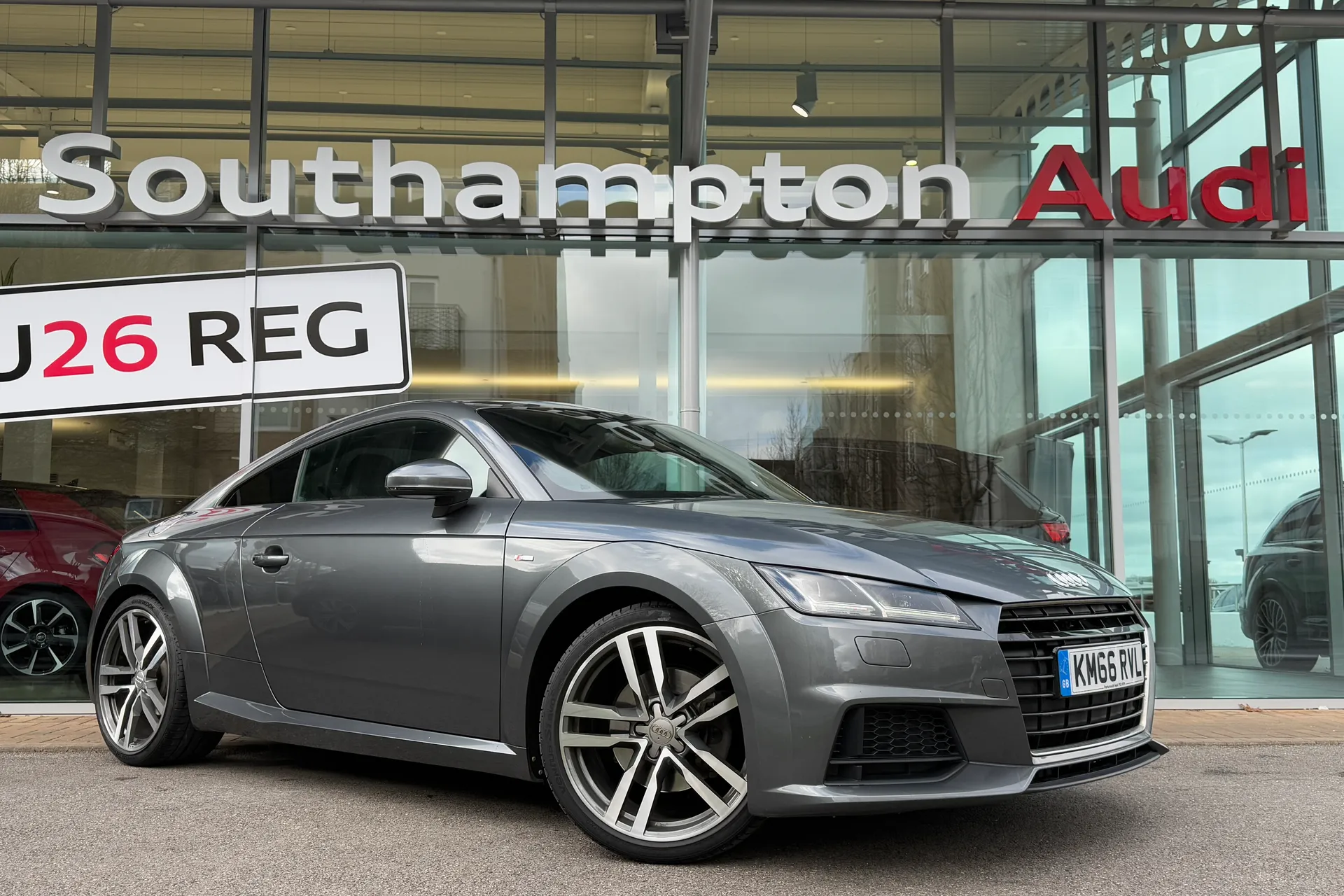 Audi TT focused image
