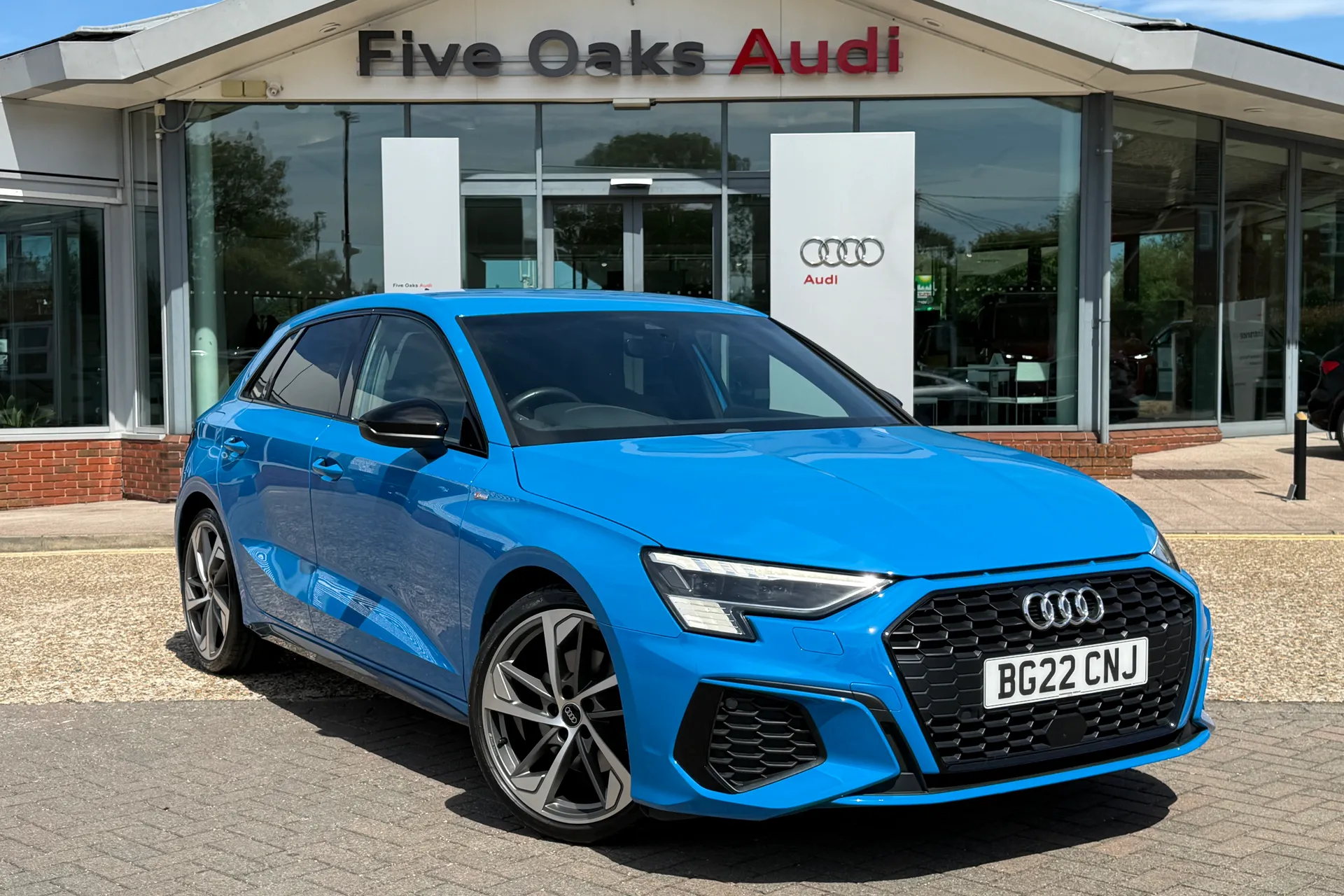 Audi A3 focused image