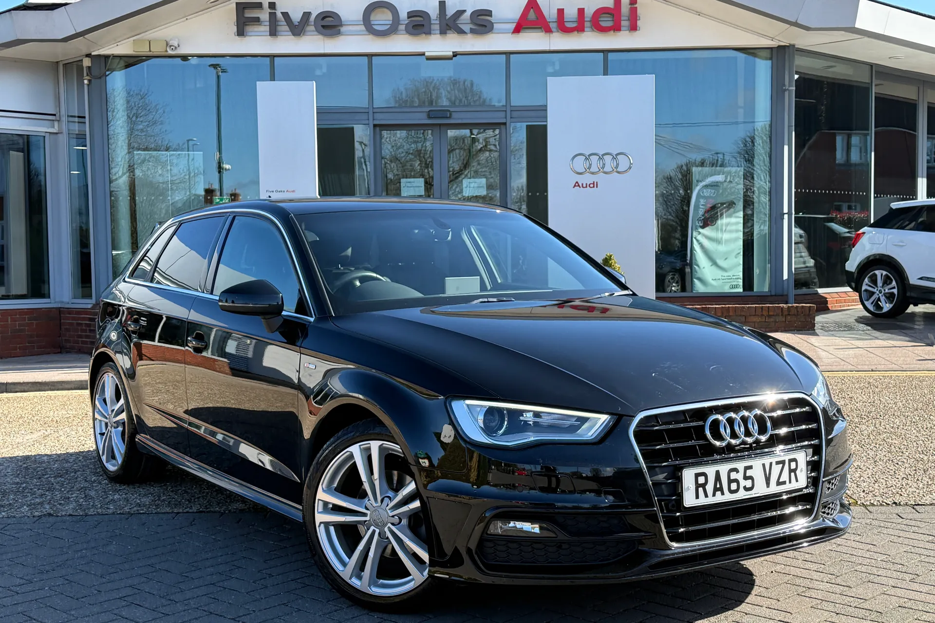 Audi A3 focused image