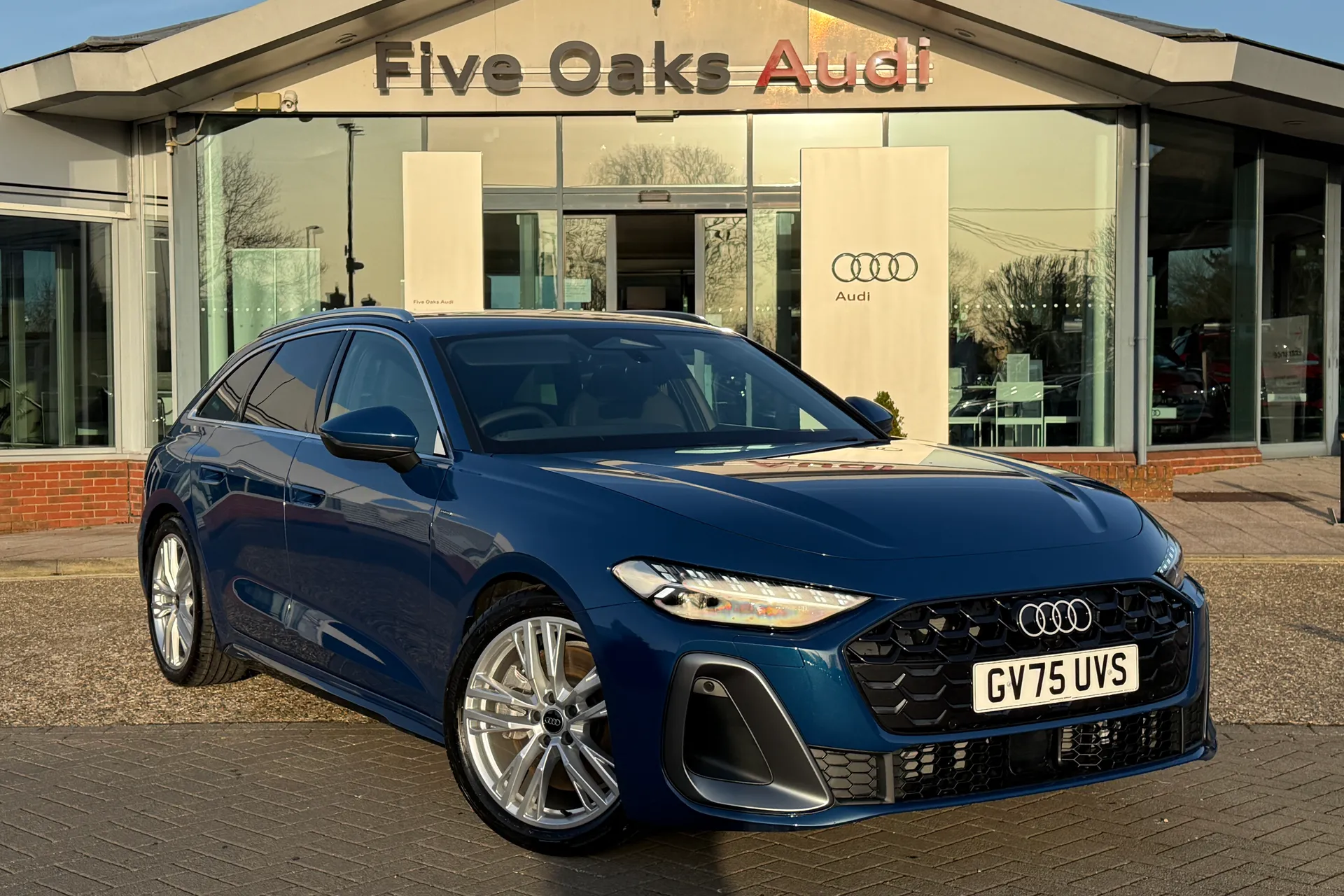 Audi A5 focused image