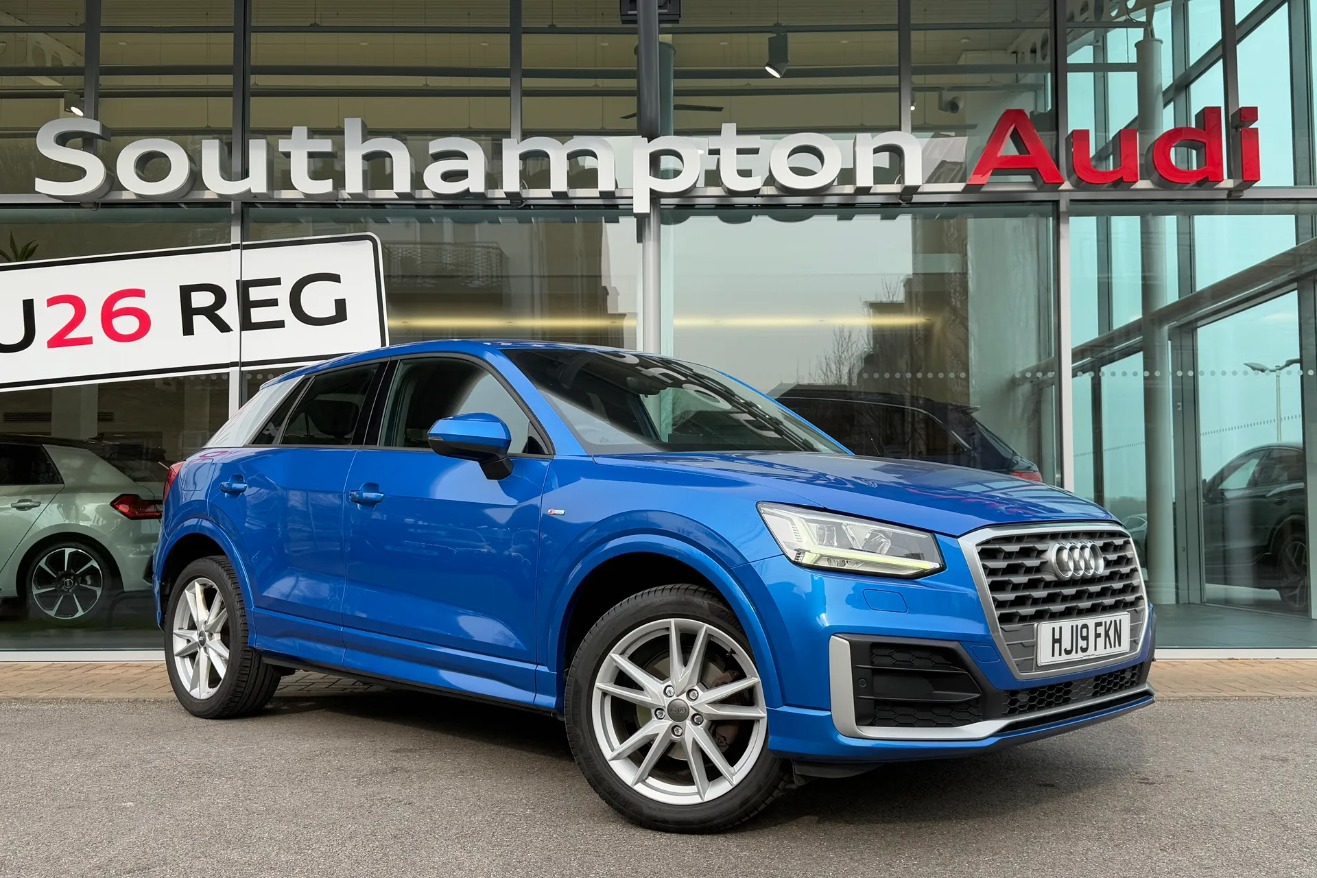 Audi Q2 focused image