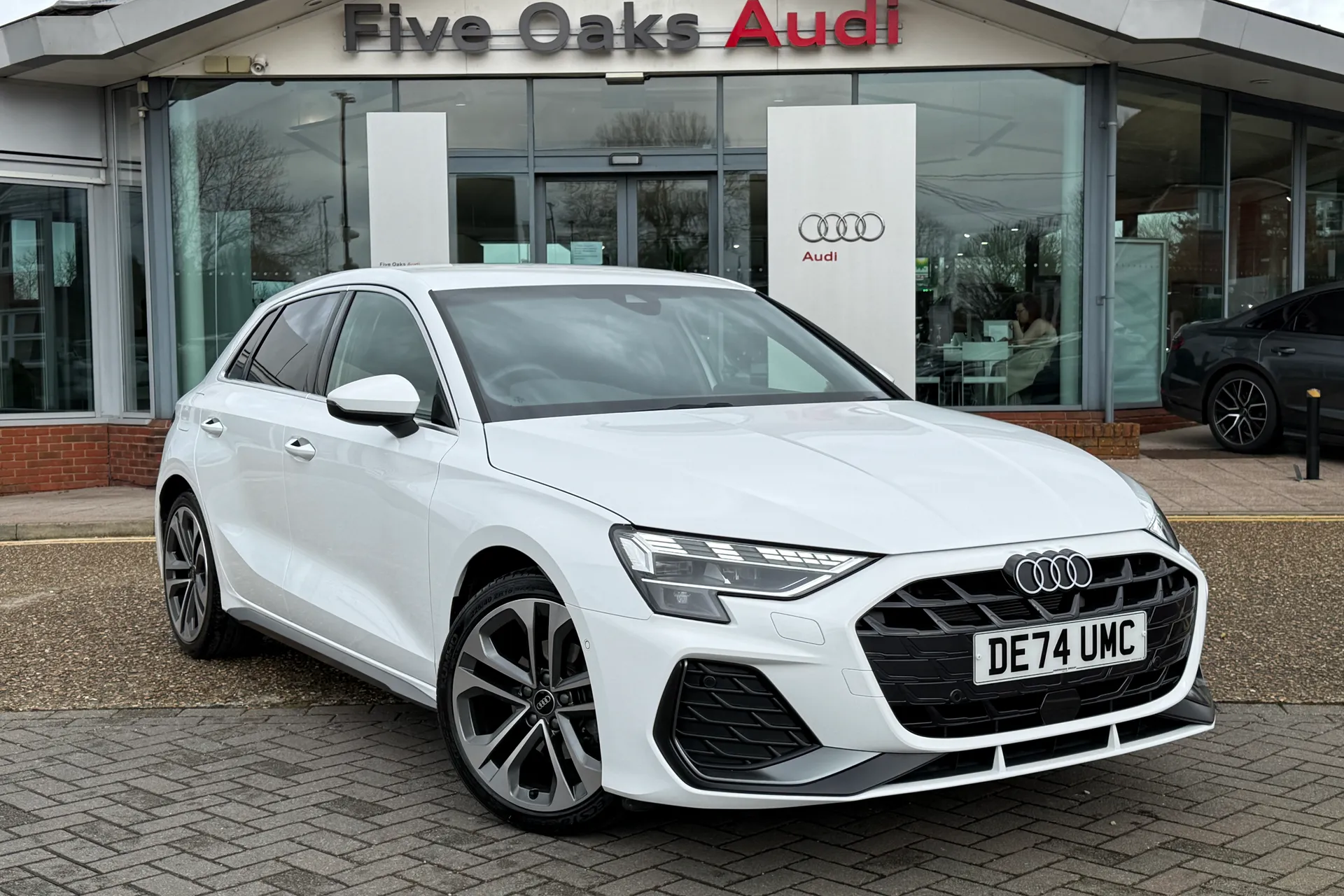 Audi A3 focused image