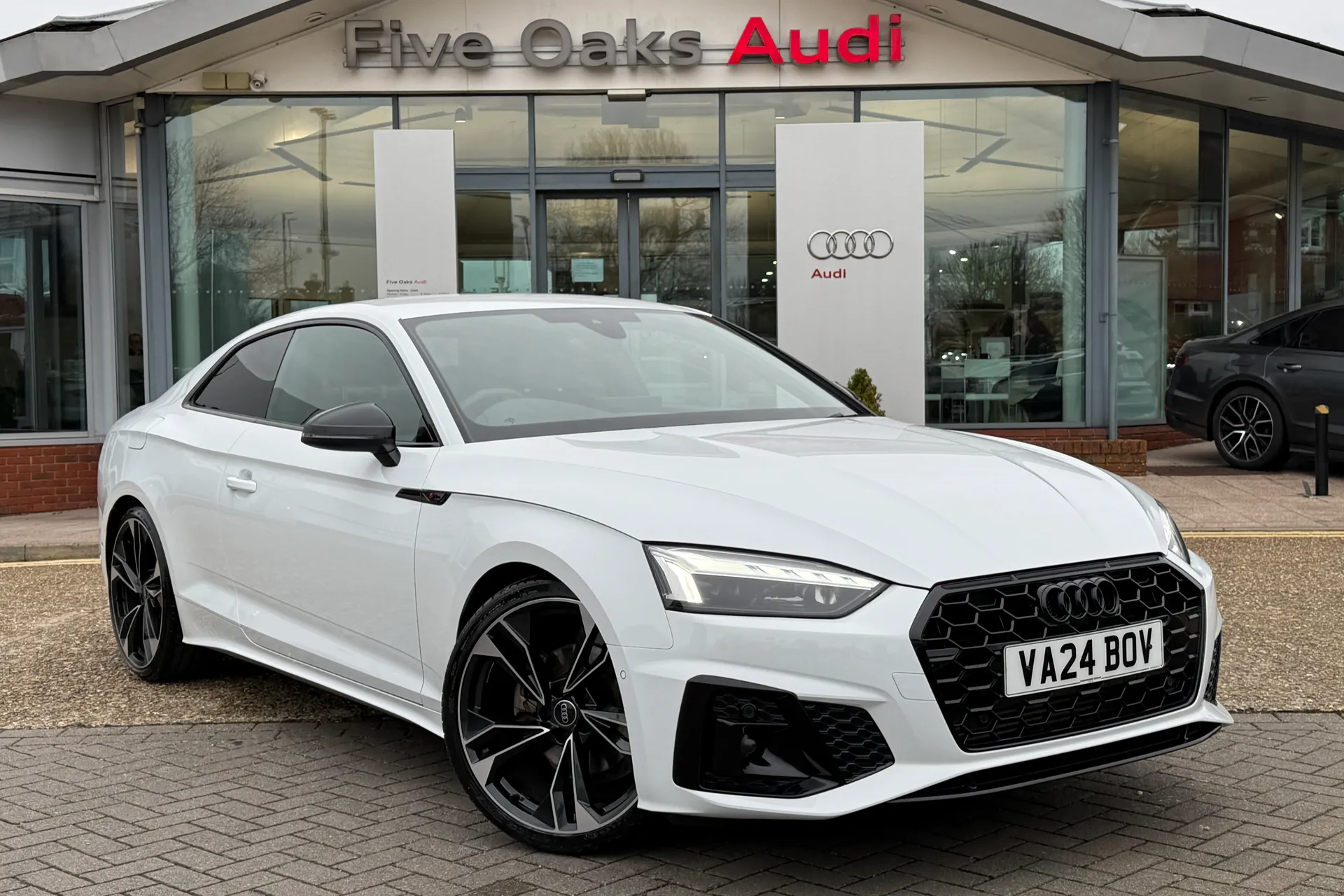 Audi A5 focused image