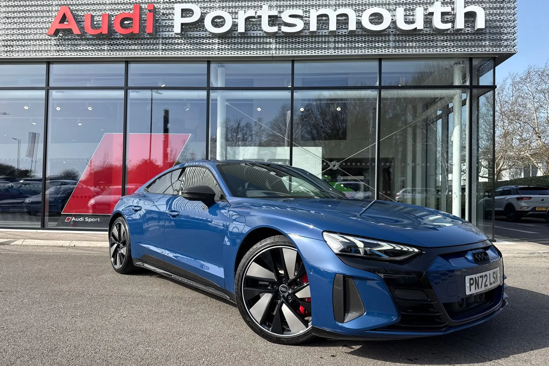 Audi RS e-tron GT focused image